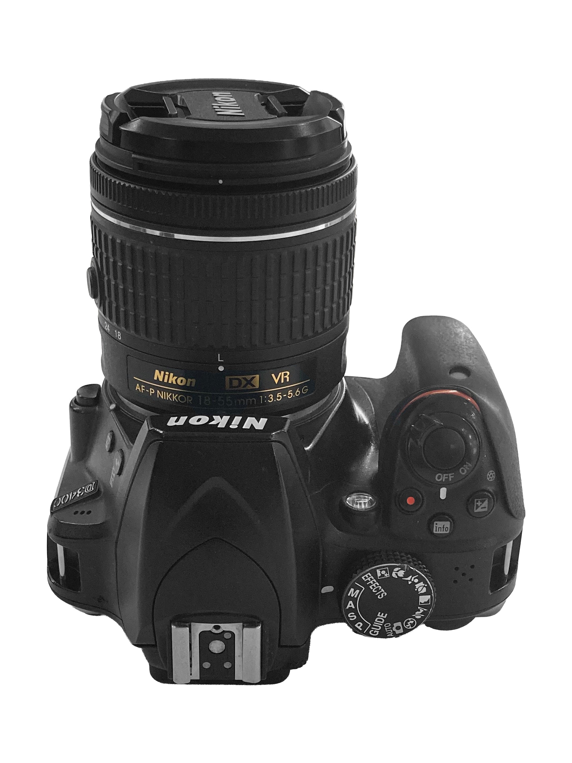 Nikon D3400 + AF-P 18-55 mm f/3.5-5.6G VR Usati
