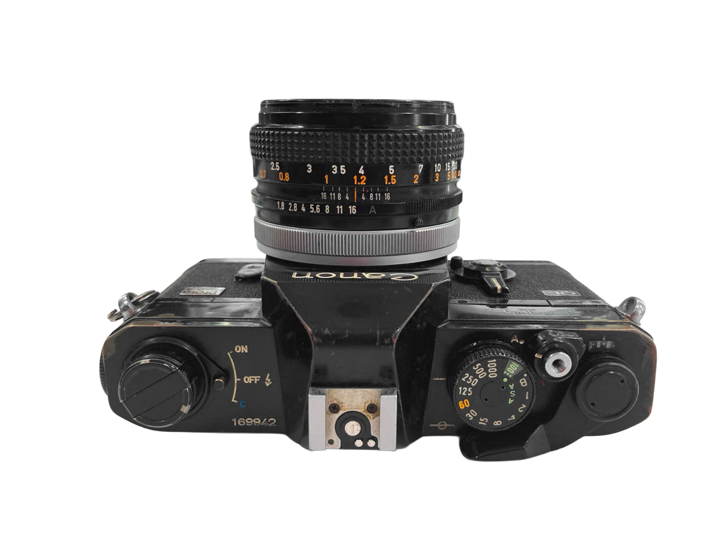 Canon FTB QL + Canon FDn 50mm f/1.8 Usati