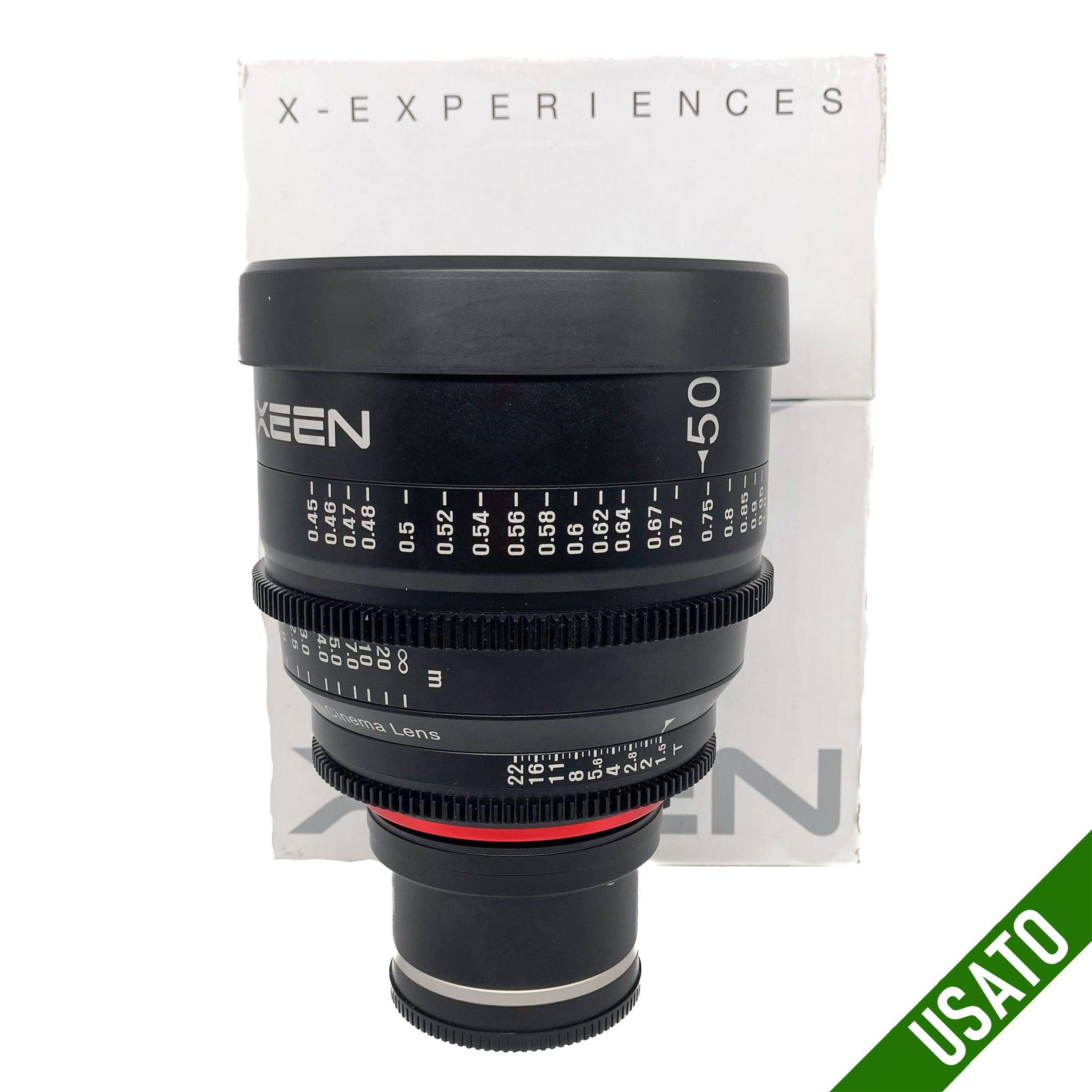 XEEN 50 mm T/1.5 per Attacco Sony Ottime Condizioni