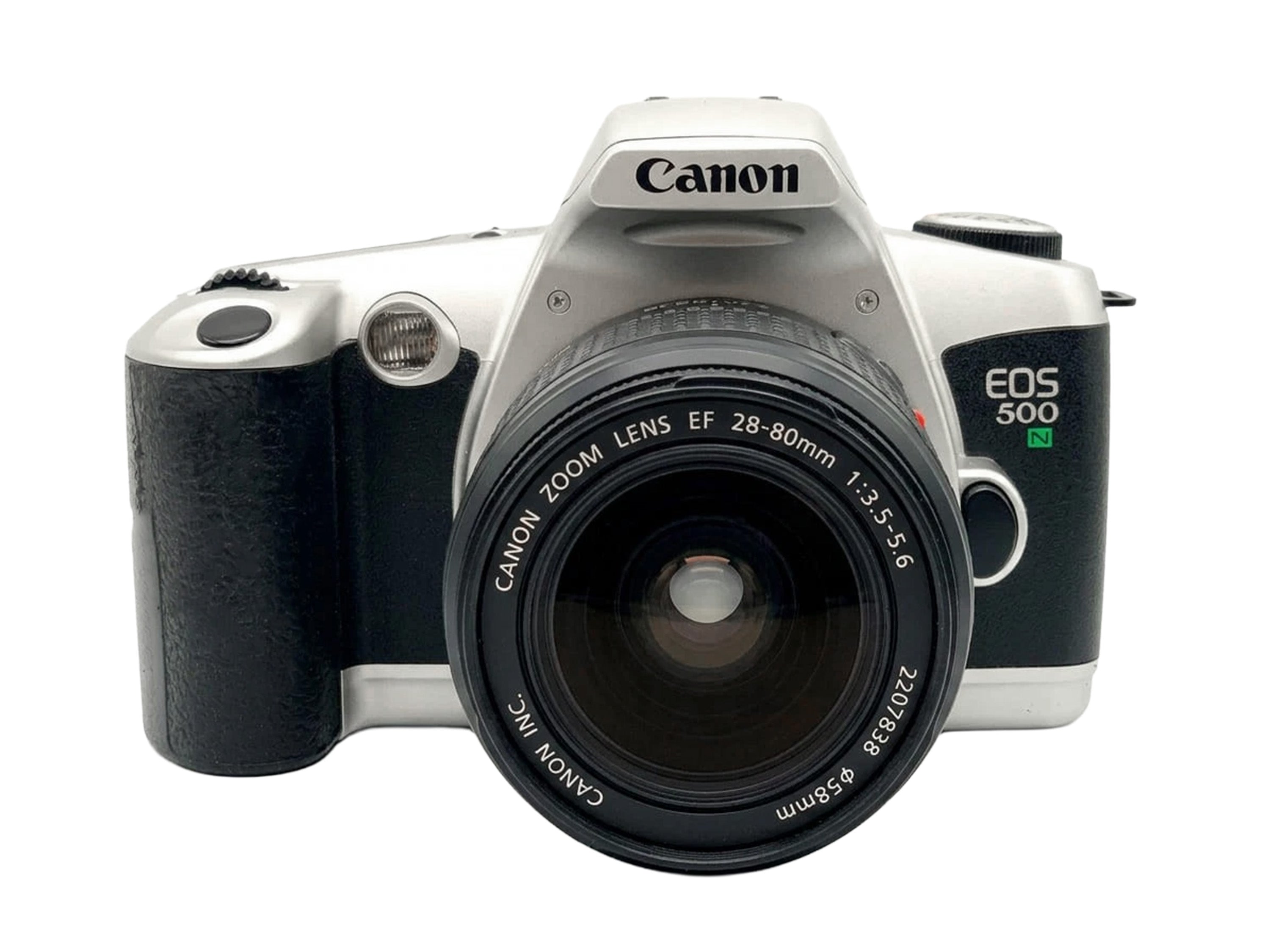 Canon EOS 500 N Argento + 28-80 mm f/3.5-5.6 in Ottime Condizioni