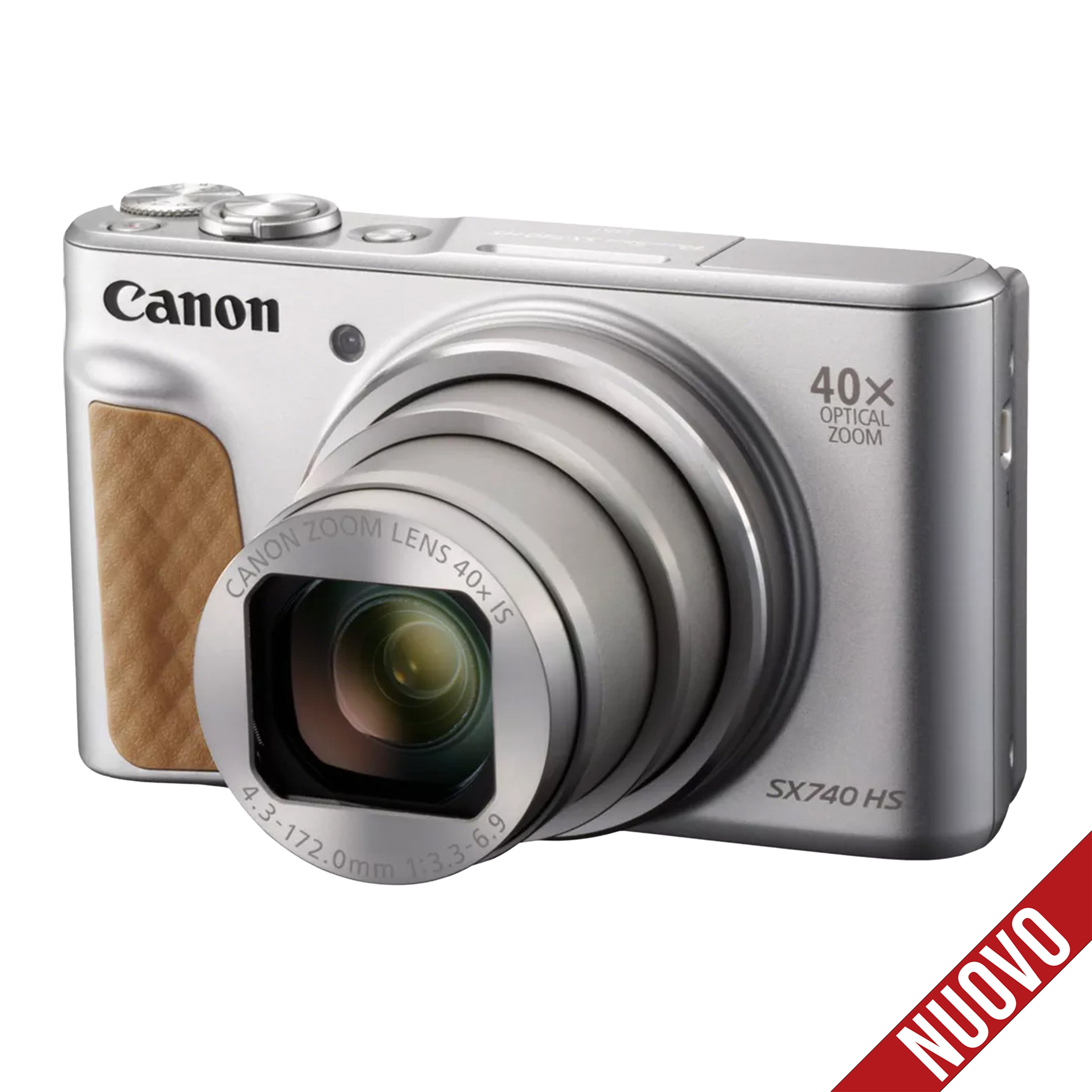 Canon SX 740 HS Silver Nuova garanzia Canon Italia