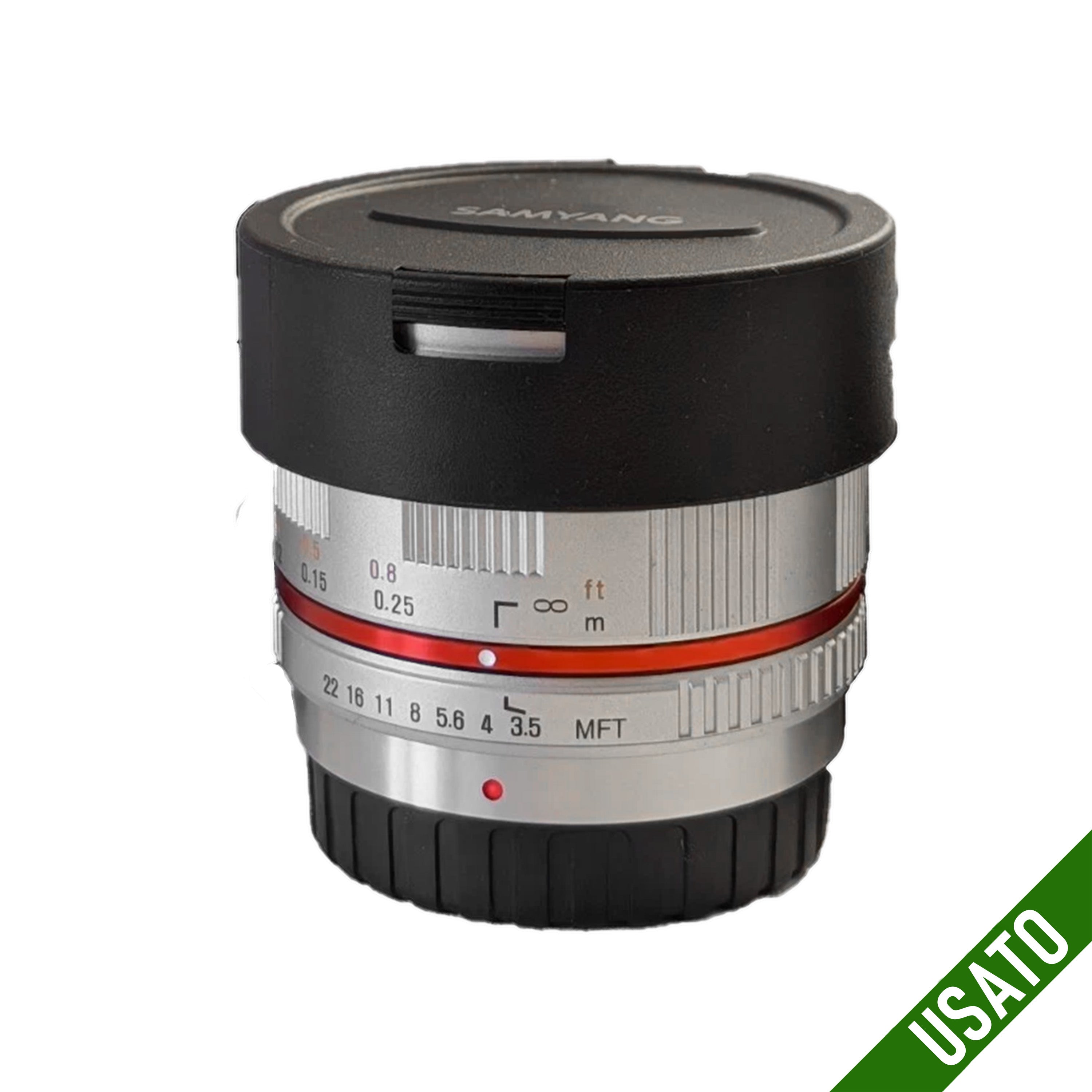 Samyang 7.5mm f/3.5 Fisheye Per Micro 4/3 SILVER