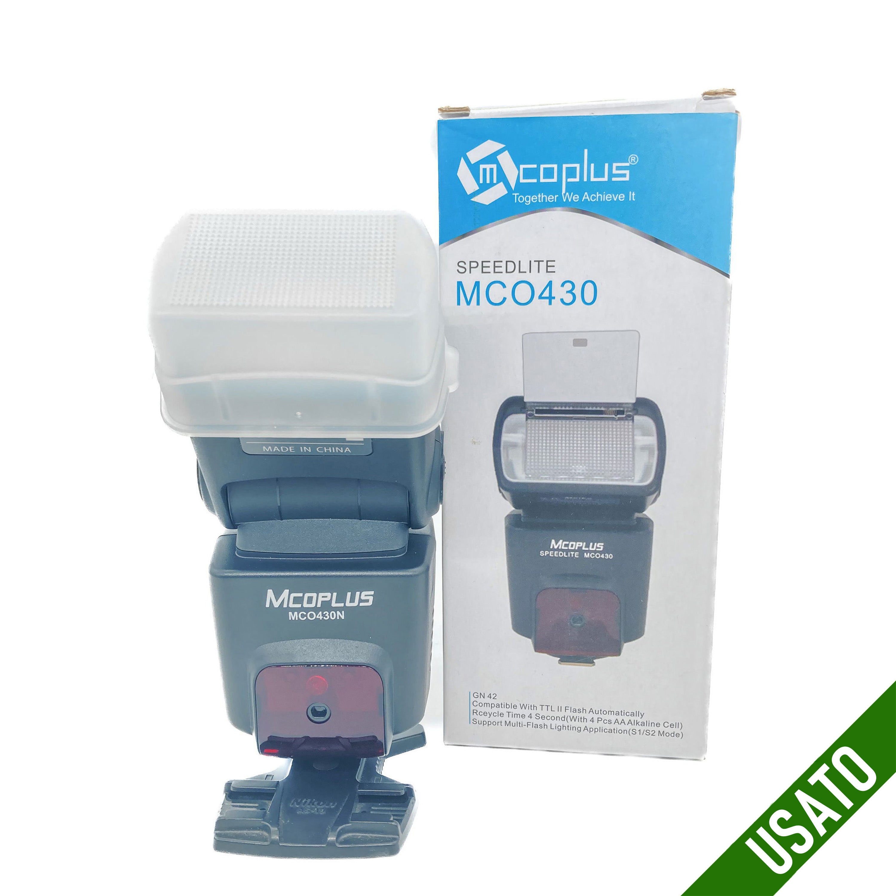Flash Mcoplus MCO-430N (per Nikon) in Perfette Condizioni