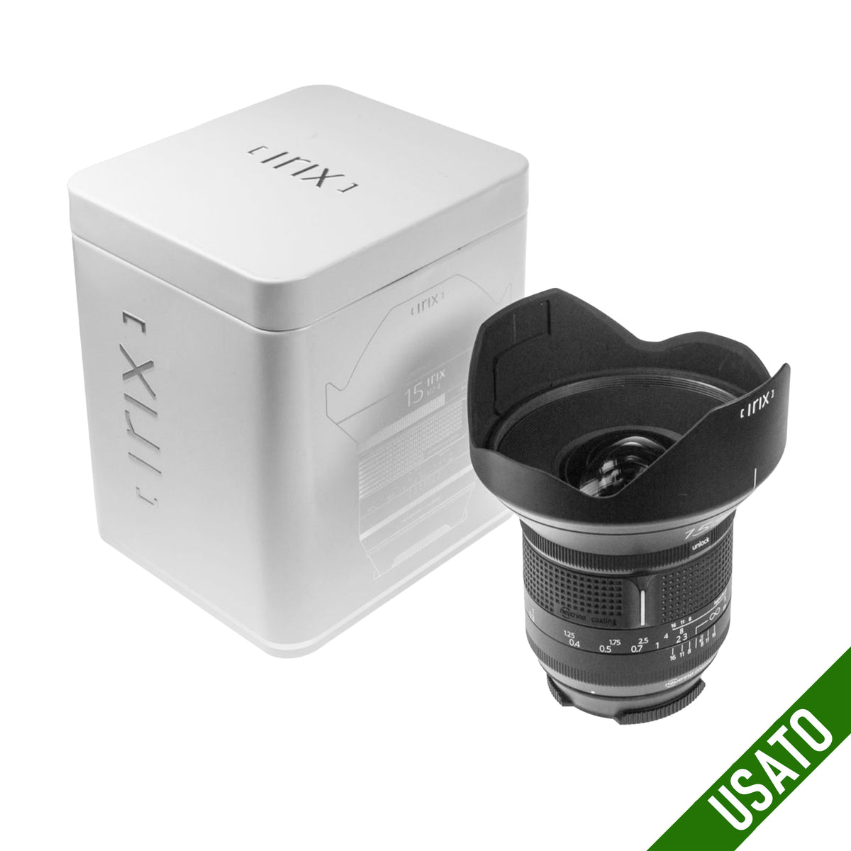 Irix 15 mm f/2.4 per Nikon F in Ottime Condizioni