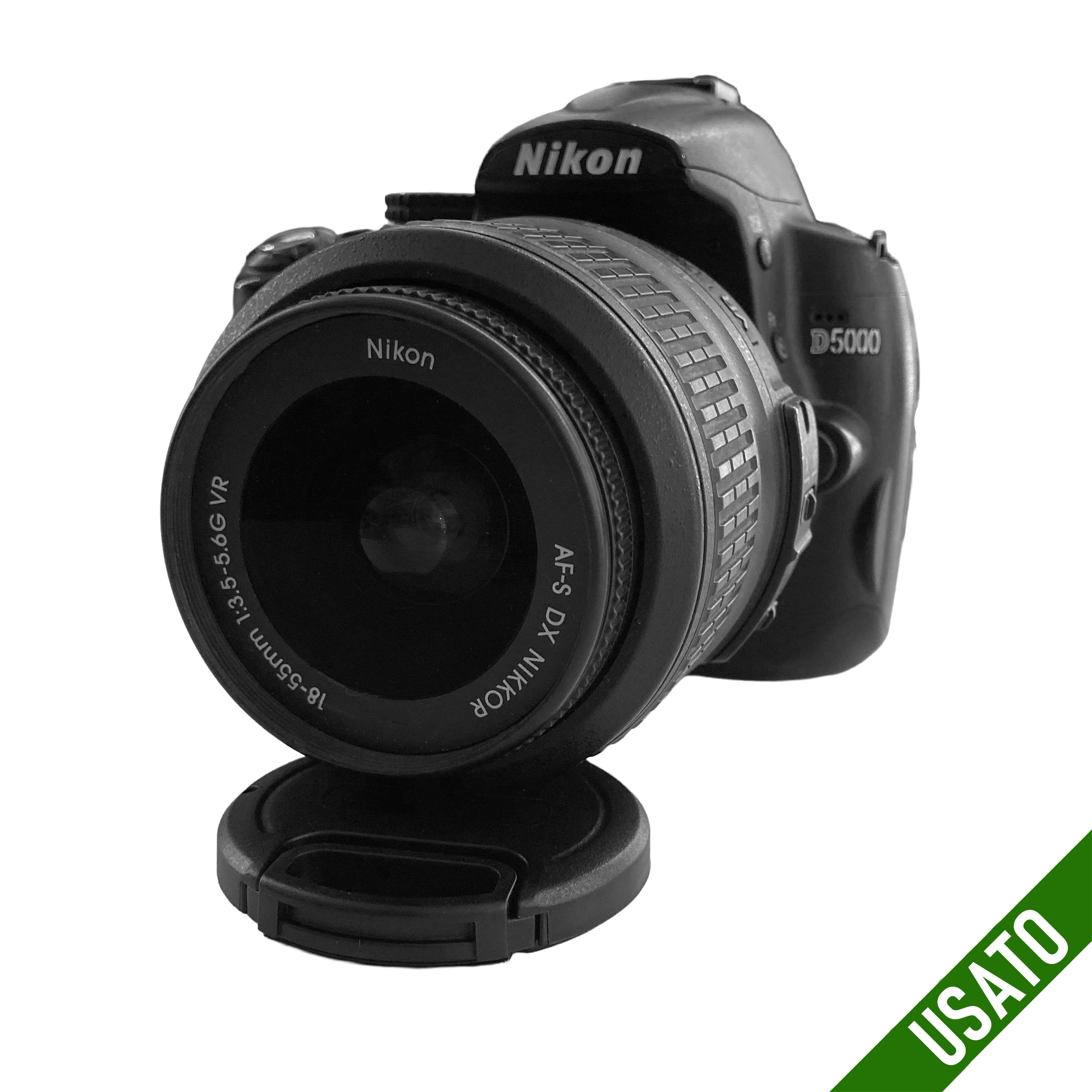 Nikon D5000 + 18-55 mm f/3.5-5.6G VR Usati