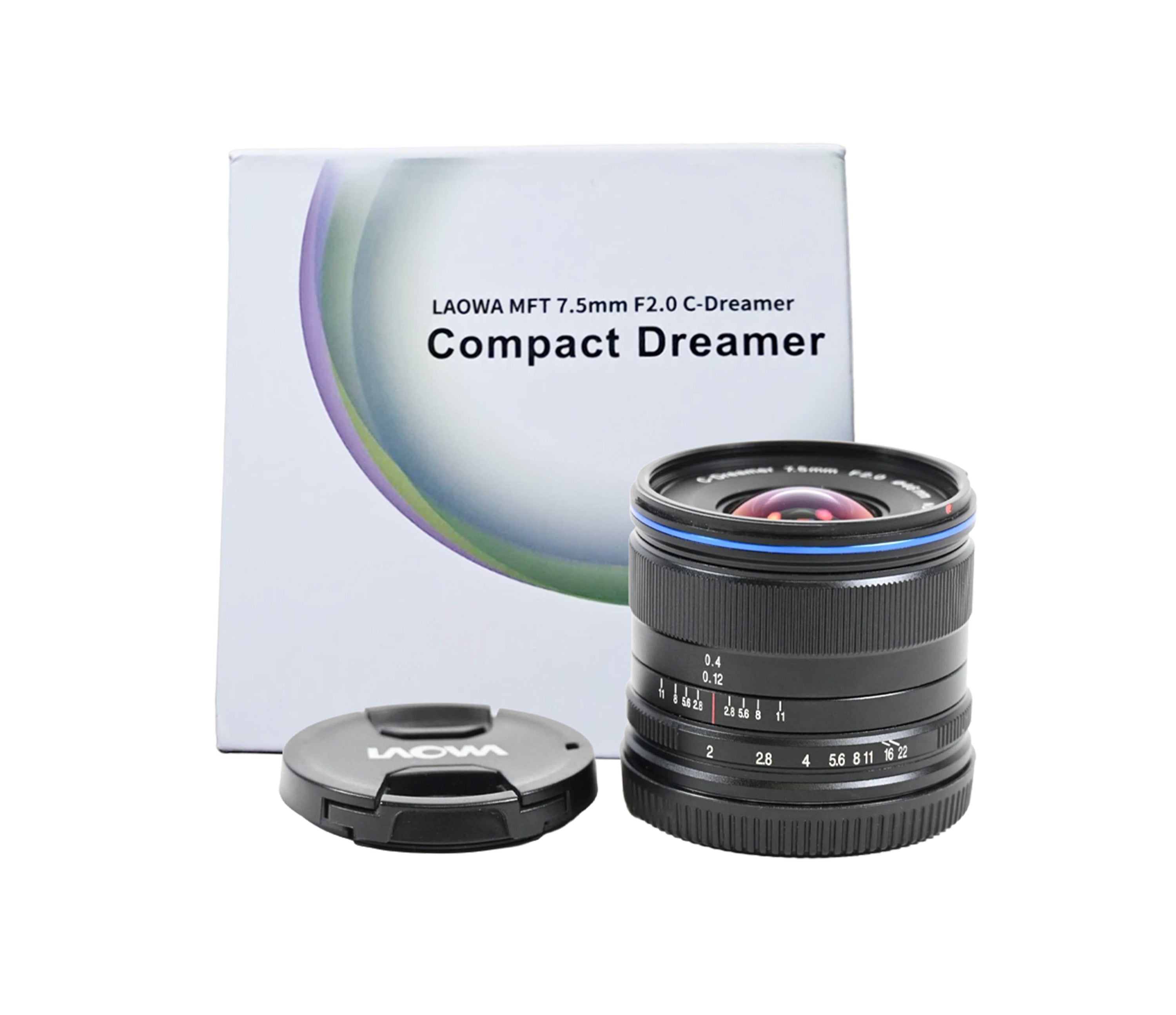 Laowa C-Dreamer 7,5 mm f/2 MFT in Condizioni Perfette