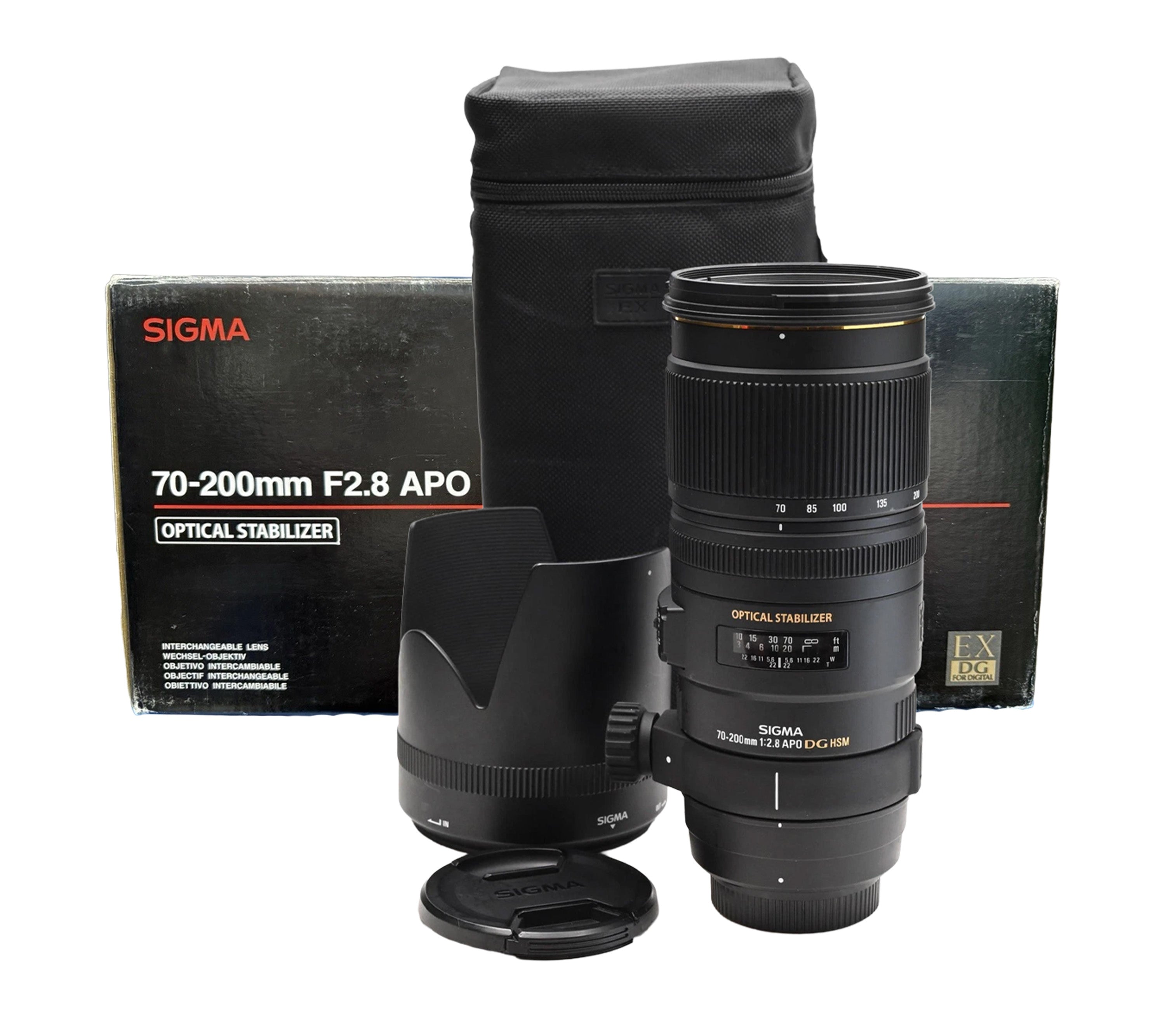Sigma APO 70-200 mm f/2.8 DG HSM Attacco Nikon