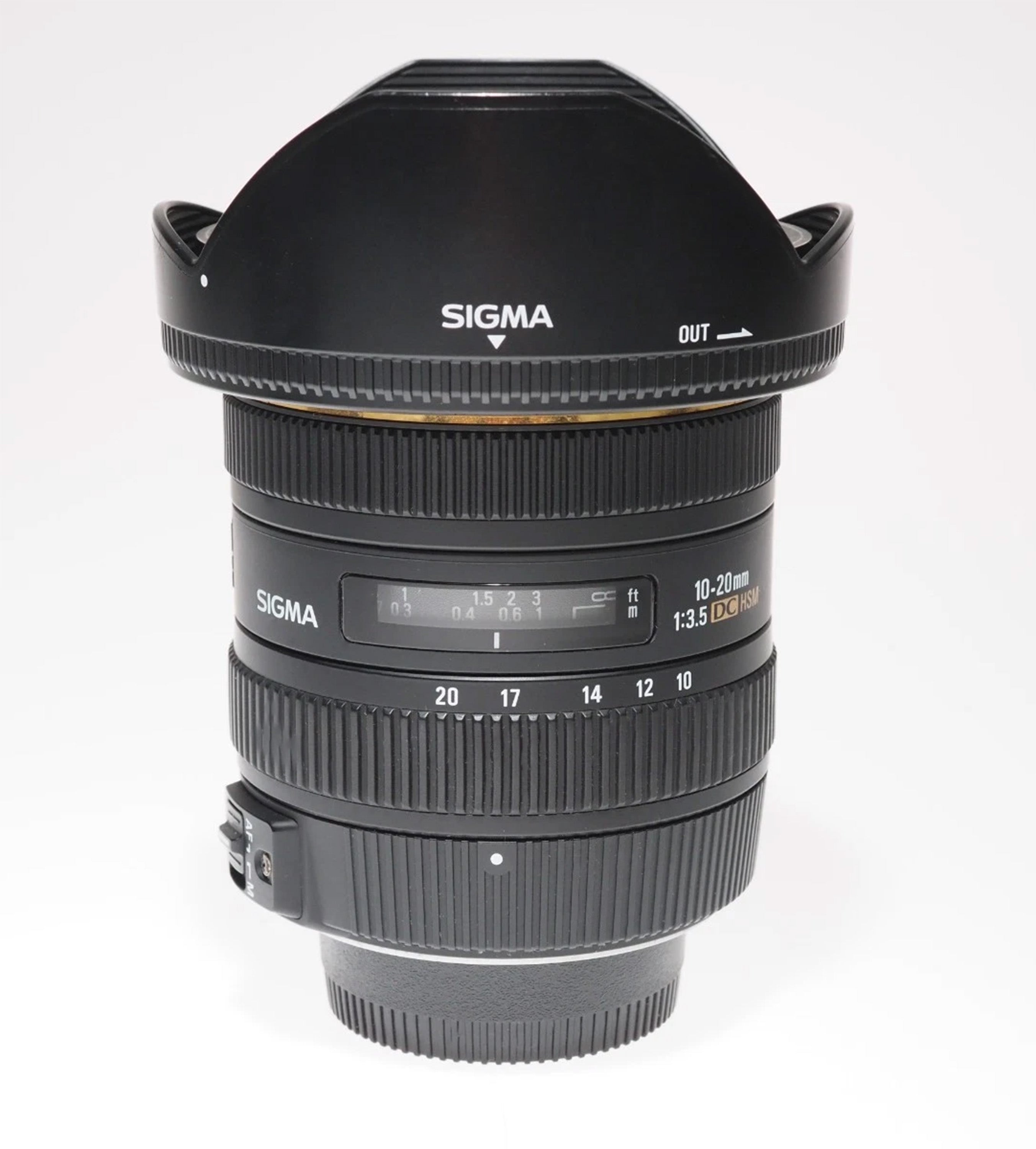 Sigma 10-20 mm f/3.5 EX per Nikon Come Nuovo