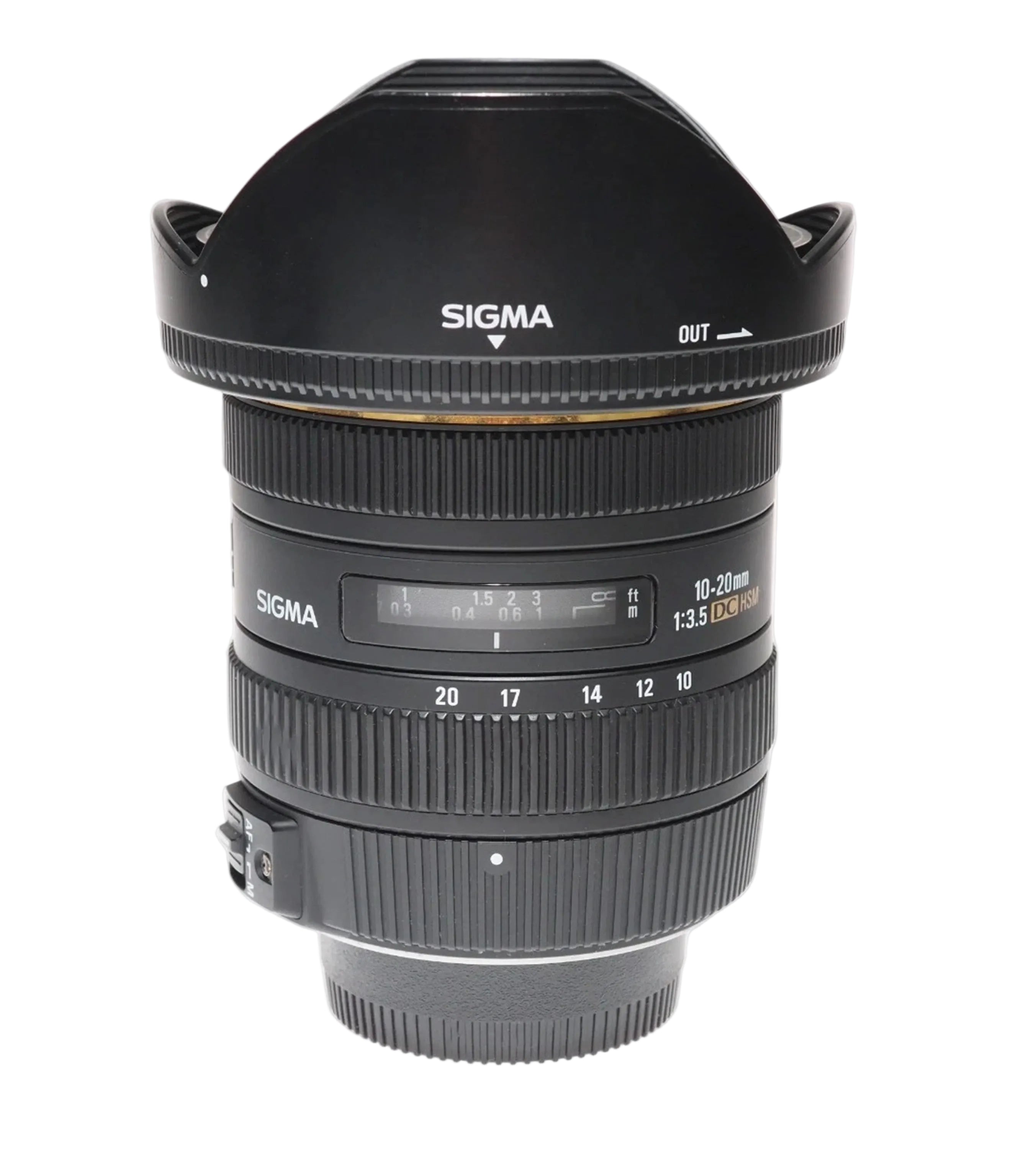 Sigma 10-20 mm f/3.5 EX per Nikon Come Nuovo