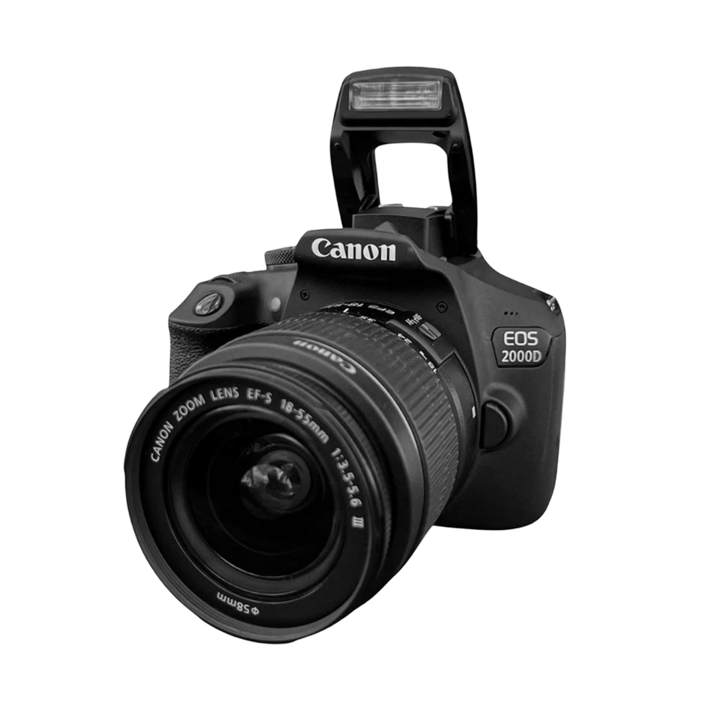 Canon EOS 2000D + 18-55 mm f/3.5-5.6 III in Perfette Condizioni