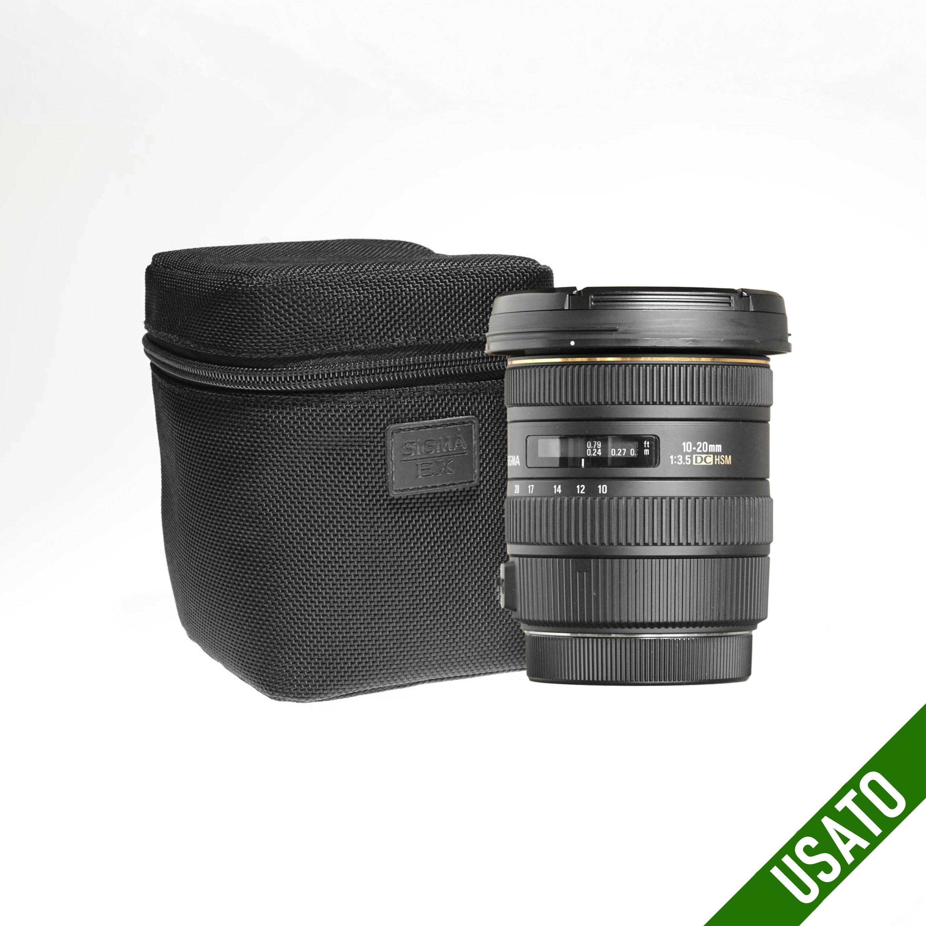 Sigma 10-20 mm f/3.5 EX per Nikon in Ottime Condizioni