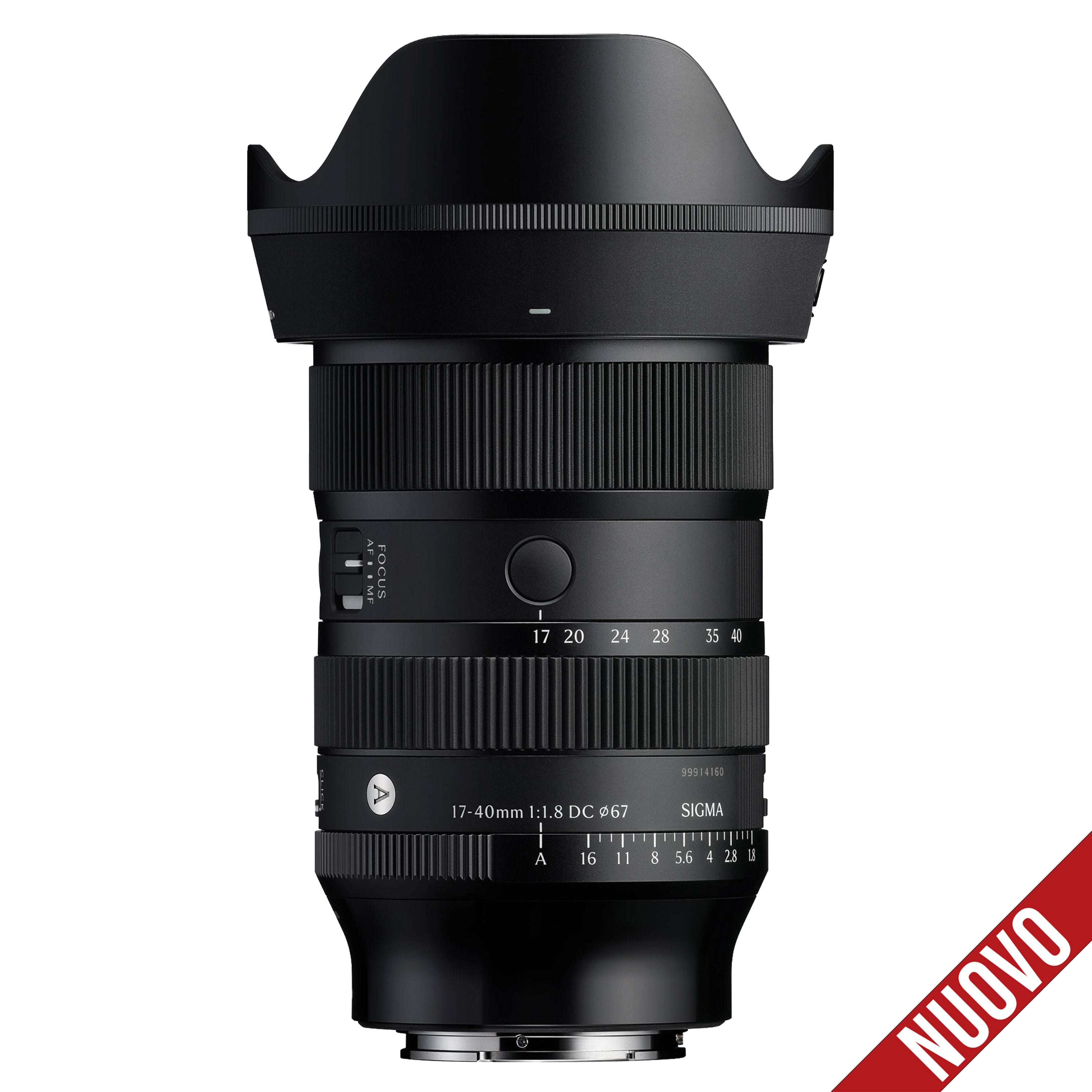 Sigma 17-40 mm f/1.8 DC Art NUOVO Disponibile