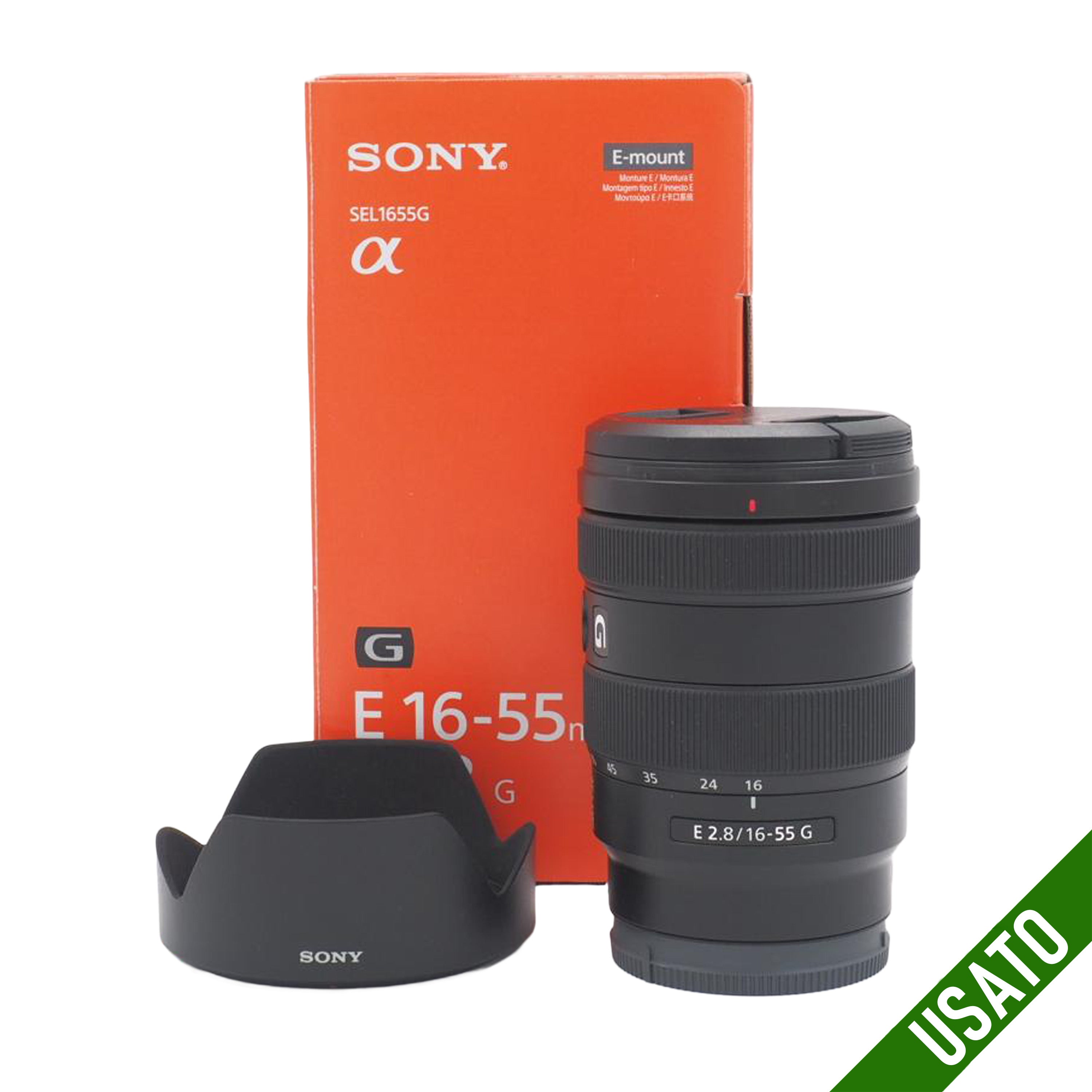 Sony E 16-55mm f/2.8 G Pari al Nuovo