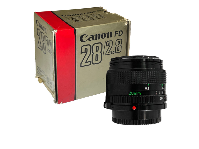 Canon FDN 28 mm f/2.8 in Ottime Condizioni