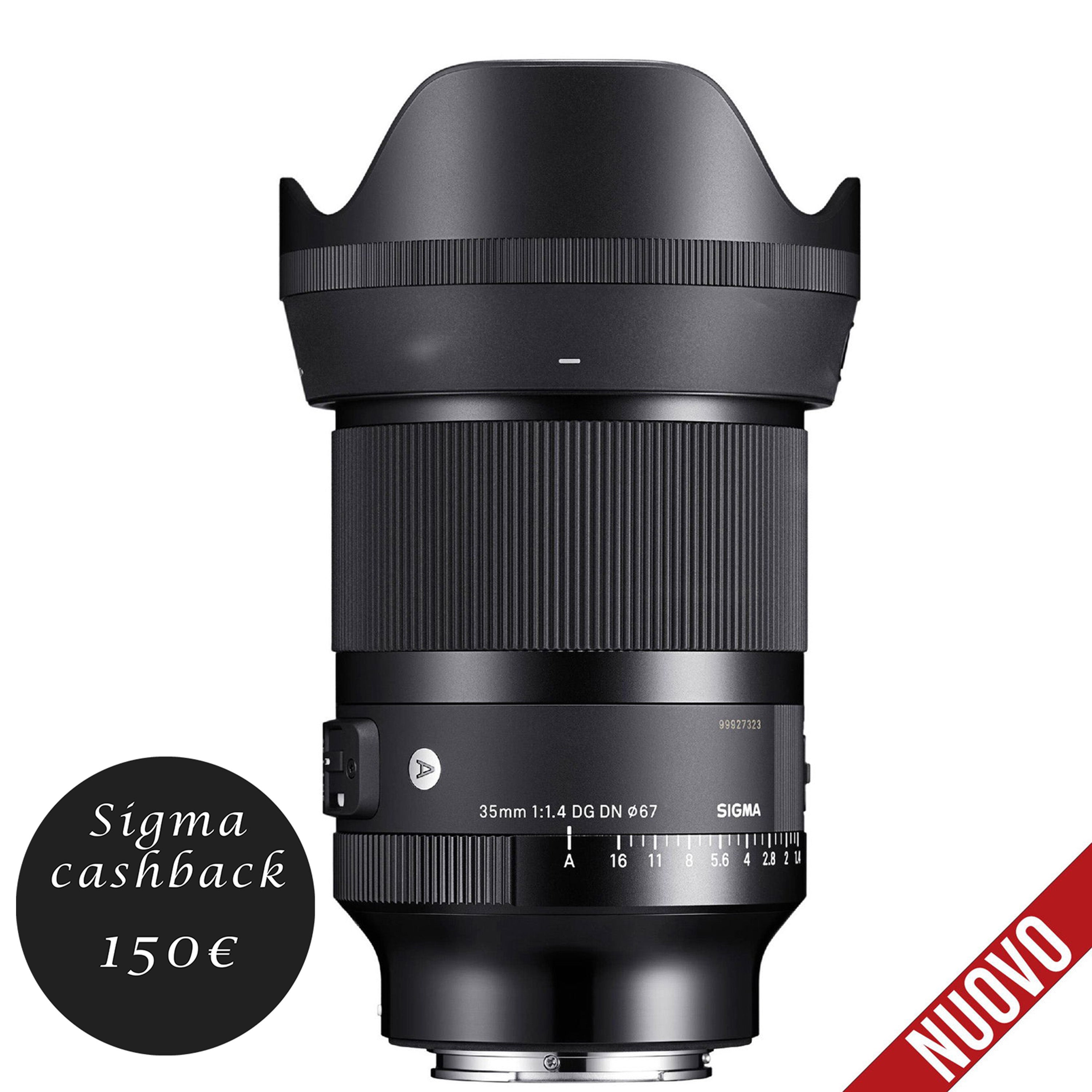 Sigma 35mm f/1.4 DG DN Art E-Mount Nuovo