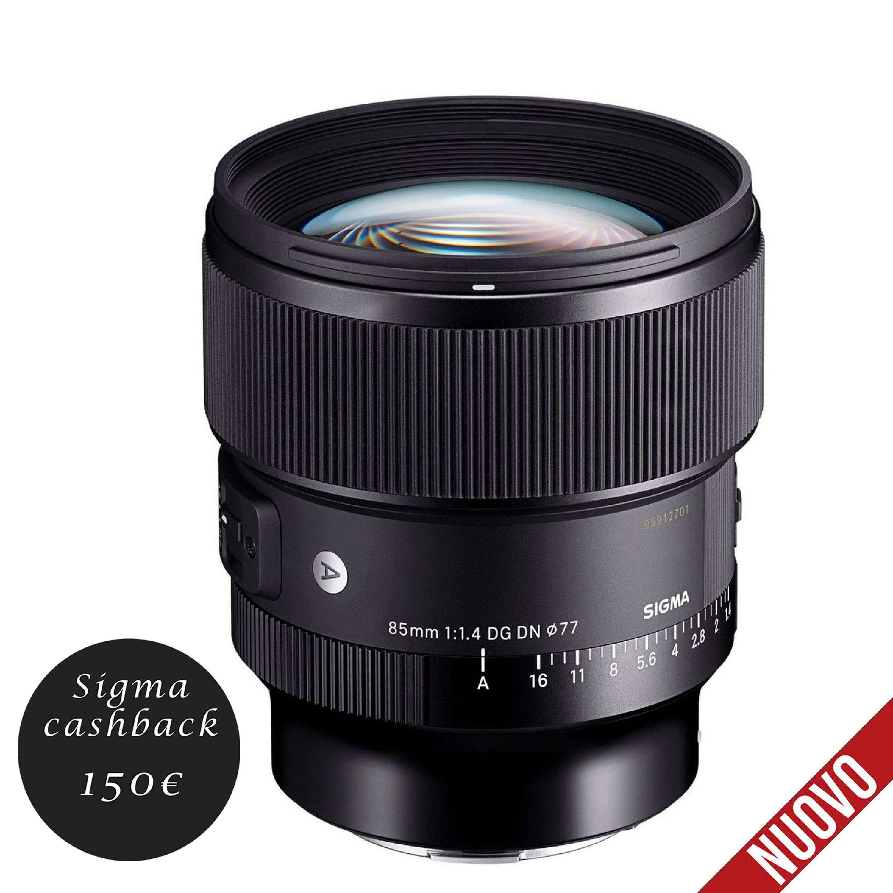 Sigma 85 mm f/1.4 DG DN Art  E-mount NUOVO