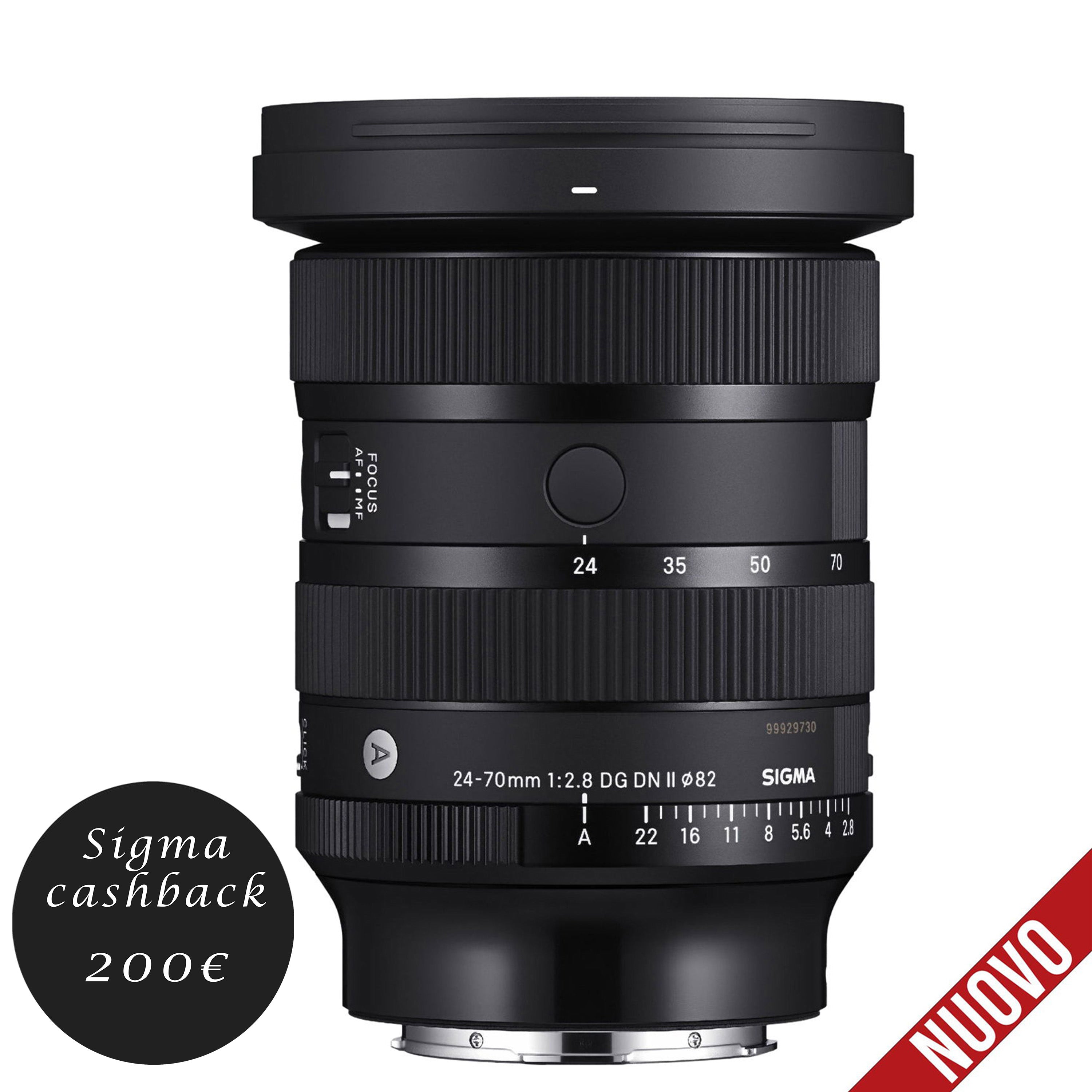 Sigma 24-70mm f/2.8 DG DN Art II  Nuovo