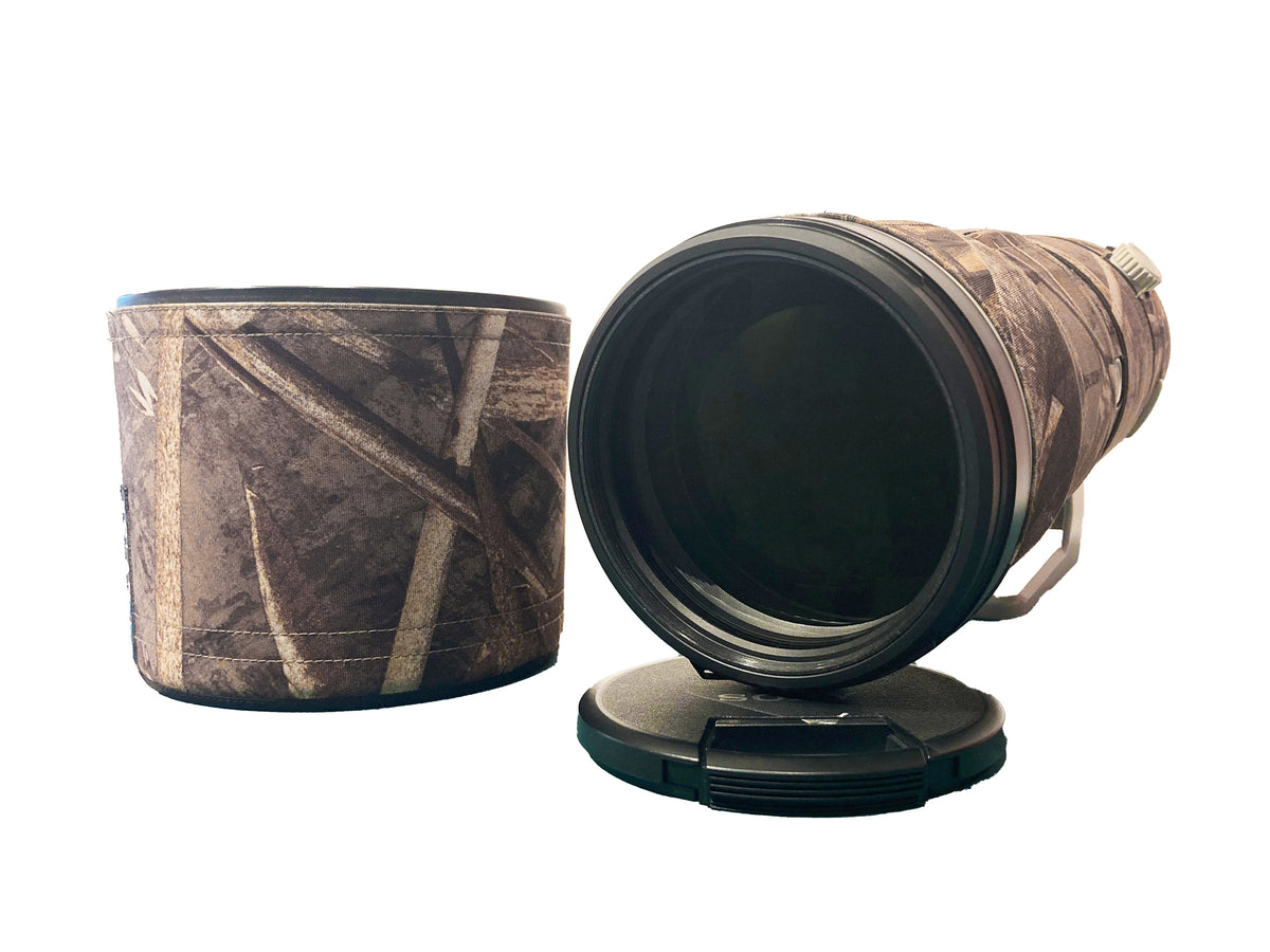 Sony FE 200-600 mm f/5.6-6.3 G OSS Con copertura mimetica Rolan Pro