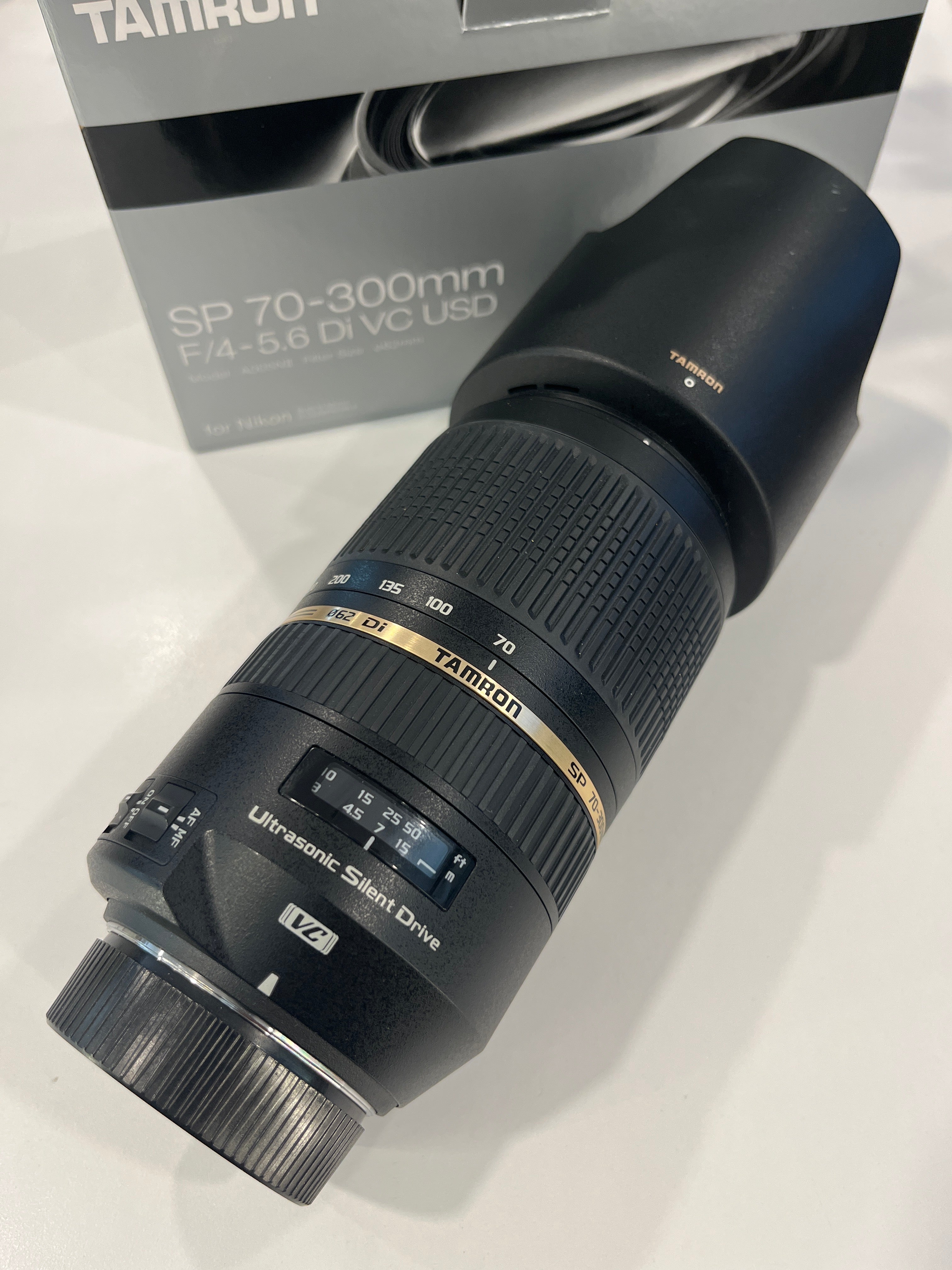 Tamron SP 70-300mm f/4-5.6 Di VC USD per Nikon PARI AL NUOVO!!