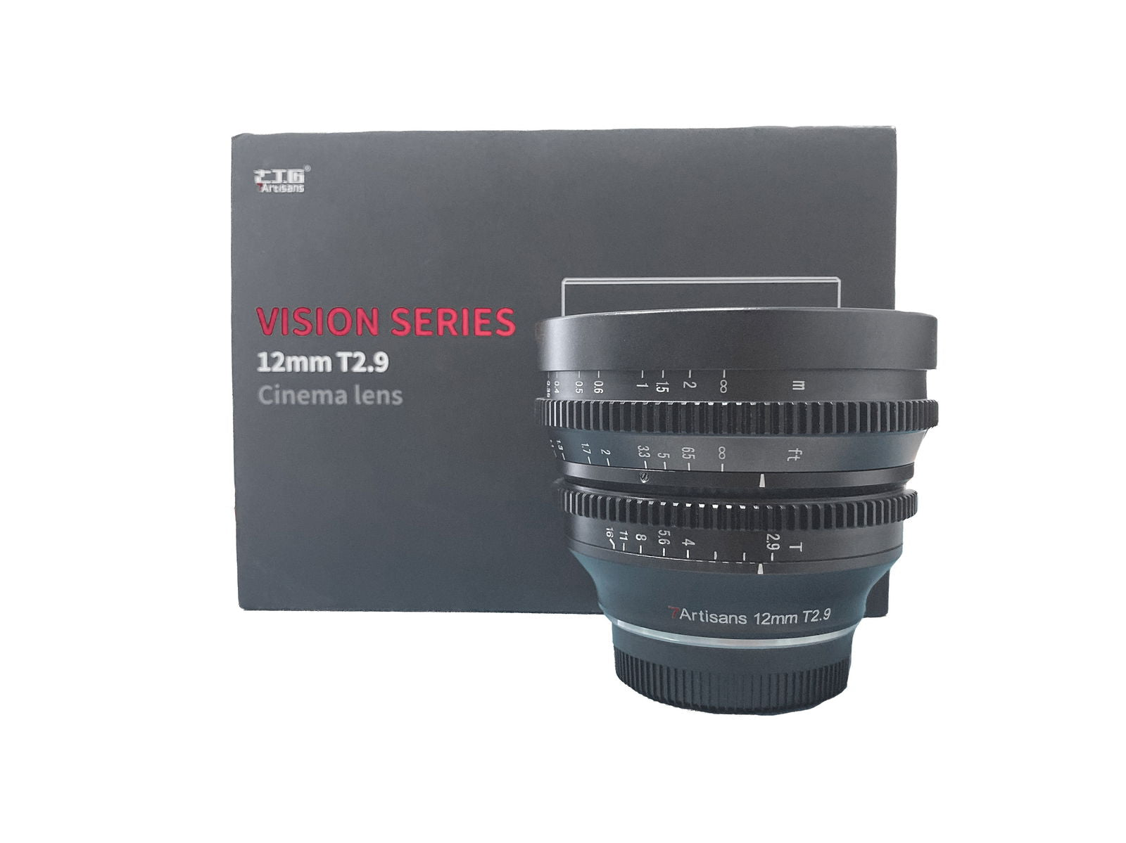7Artisans Vision Series 12mm T2.9 Cine Lens  Come Nuova - Fratticioli Store