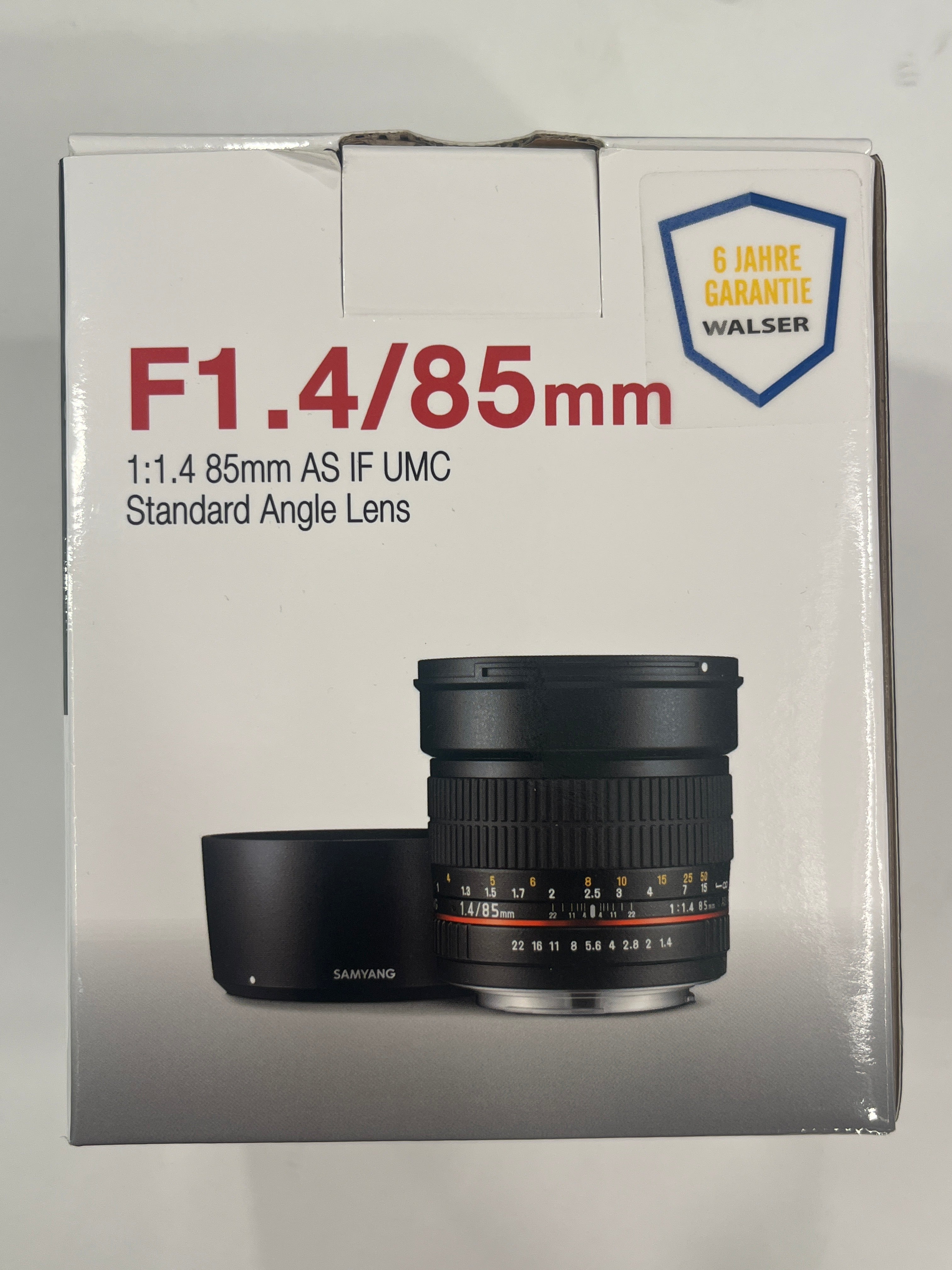 Samyang 85mm f/1.4 Attacco Canon  In Ottime condizioni