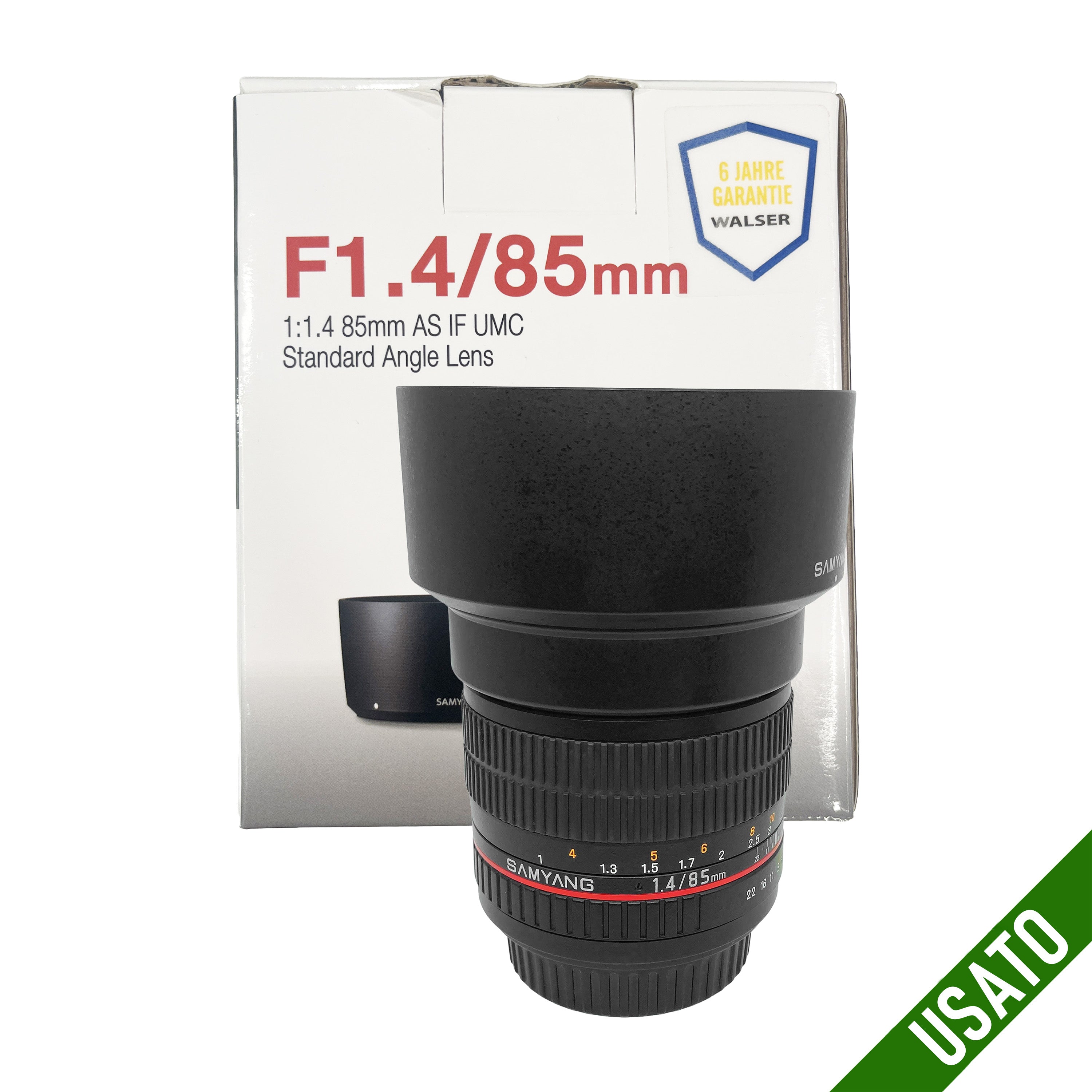 Samyang 85 mm f/1.4 Attacco Canon  In Ottime condizioni