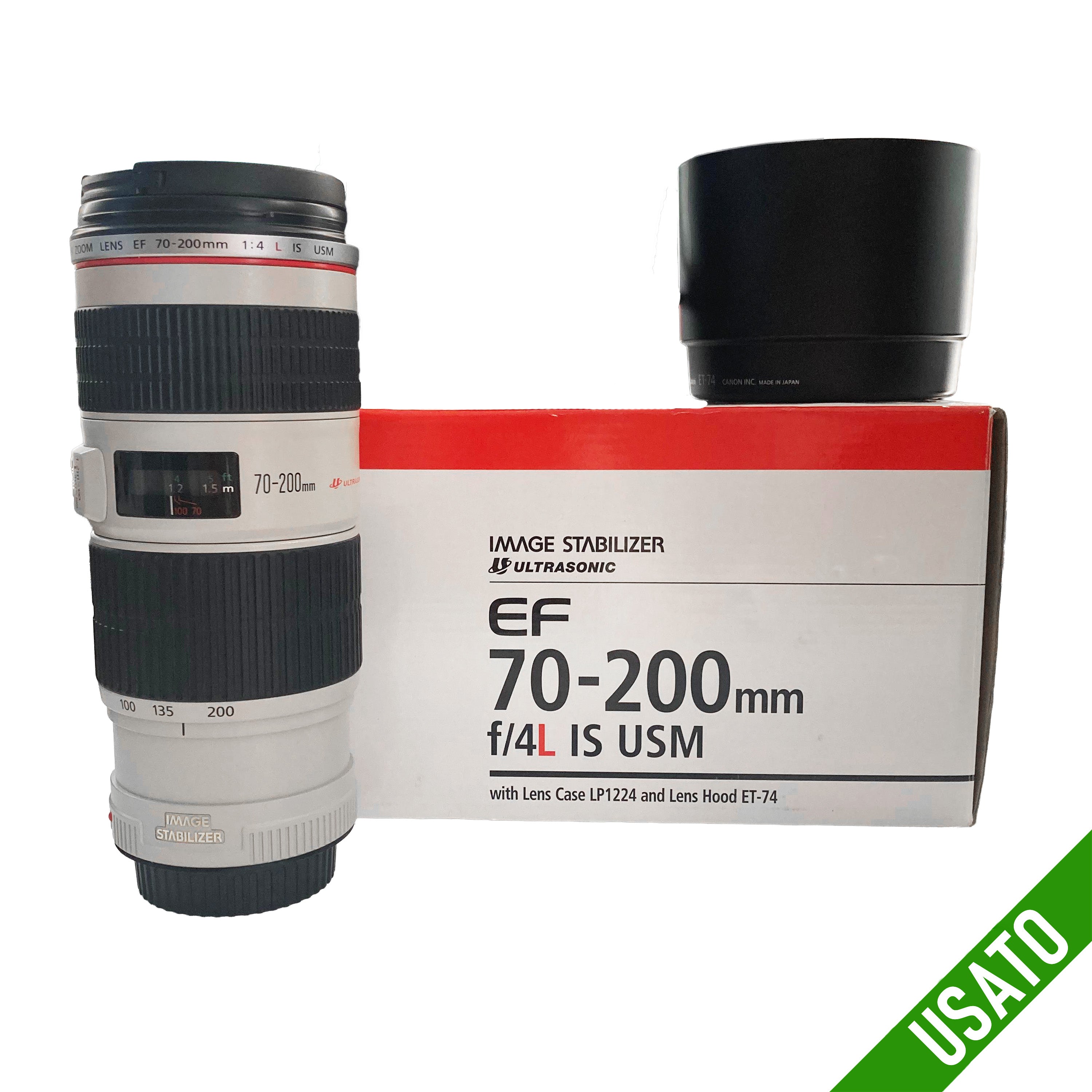 Canon 70-200 mm f/4L IS USM  Pari al nuovo