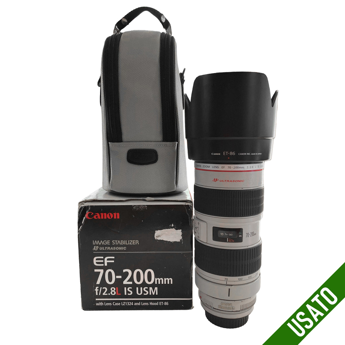 Canon EF 70-200 mm f/2.8L IS USM  Revisionato con Motore Nuovo