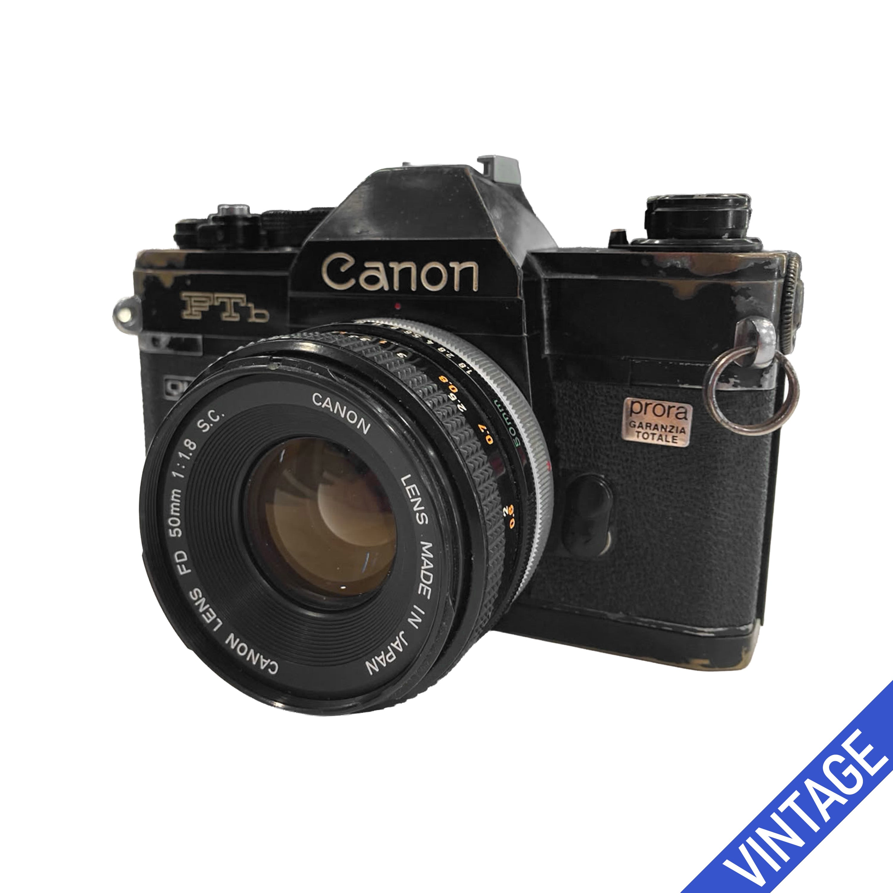Canon FTB QL + Canon FDn 50mm f/1.8  Usati