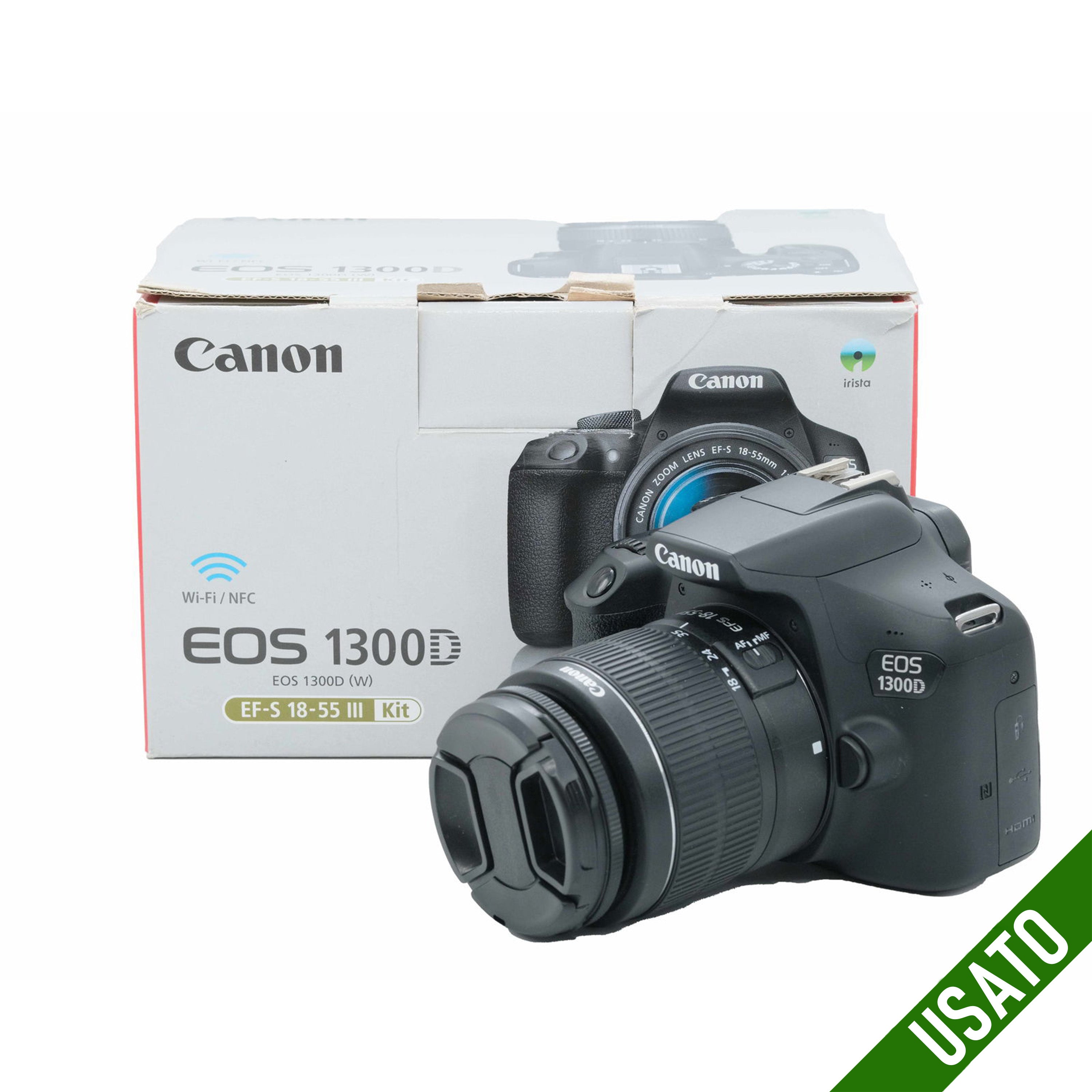 Canon EOS 1300D + 18-55mm f/3.5-5.6 III  Ottime Condizioni