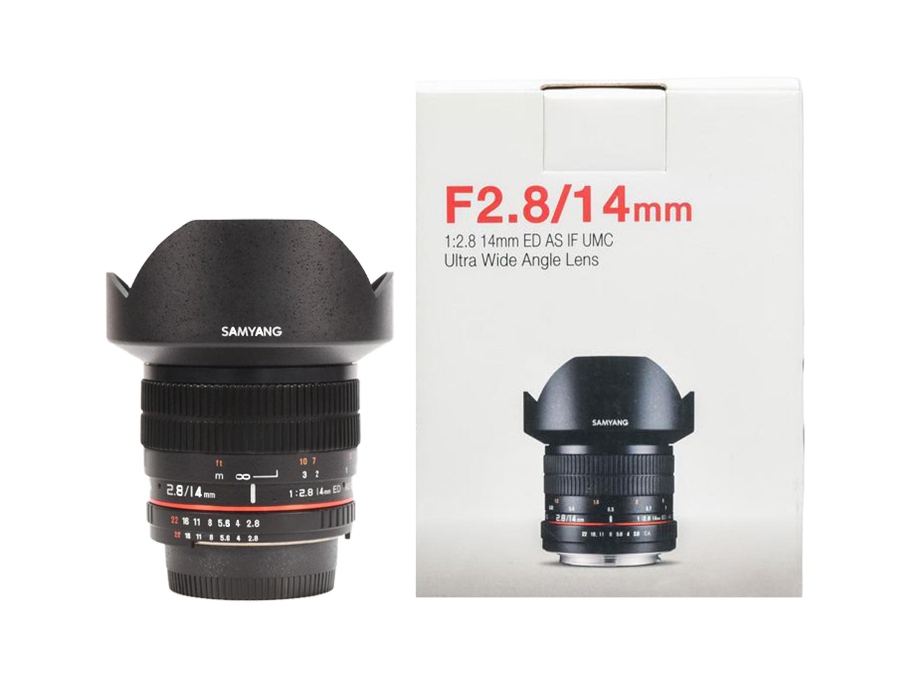 Samyang 14 mm f/2.8 ED AS IF UMC Attacco Nikon