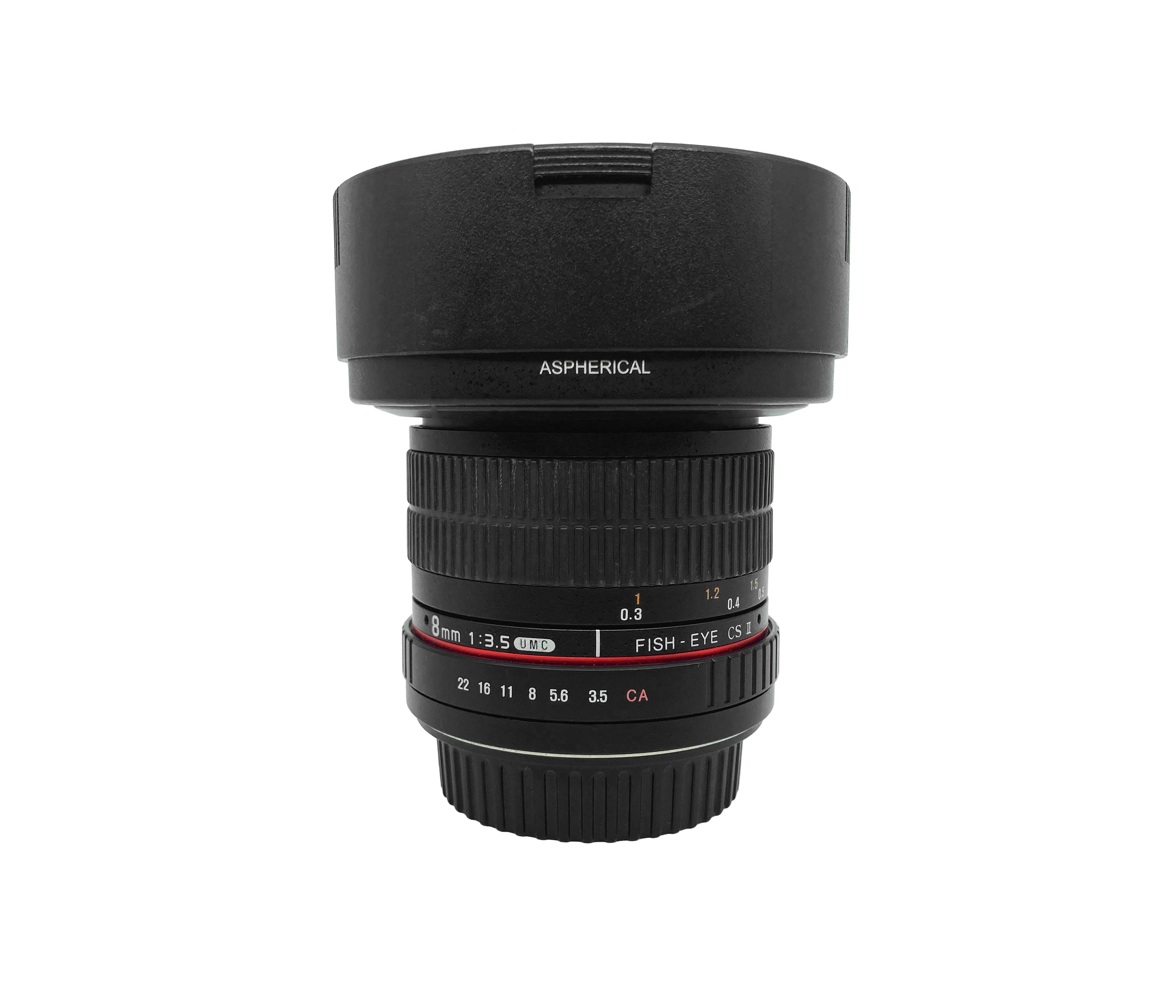 Samyang 8mm f/3.5 Attacco Canon  Usato