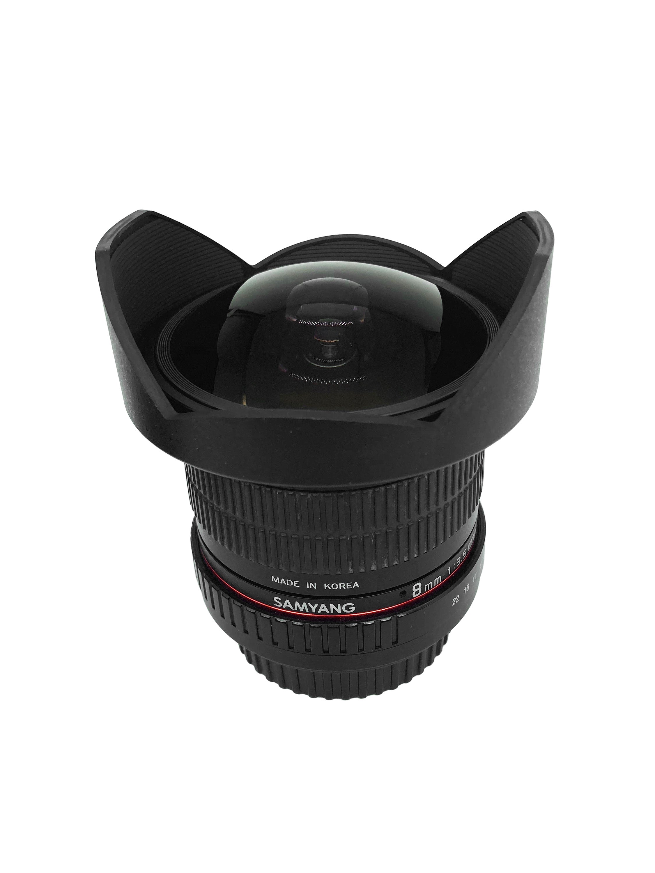 Samyang 8mm f/3.5 Attacco Canon  Usato