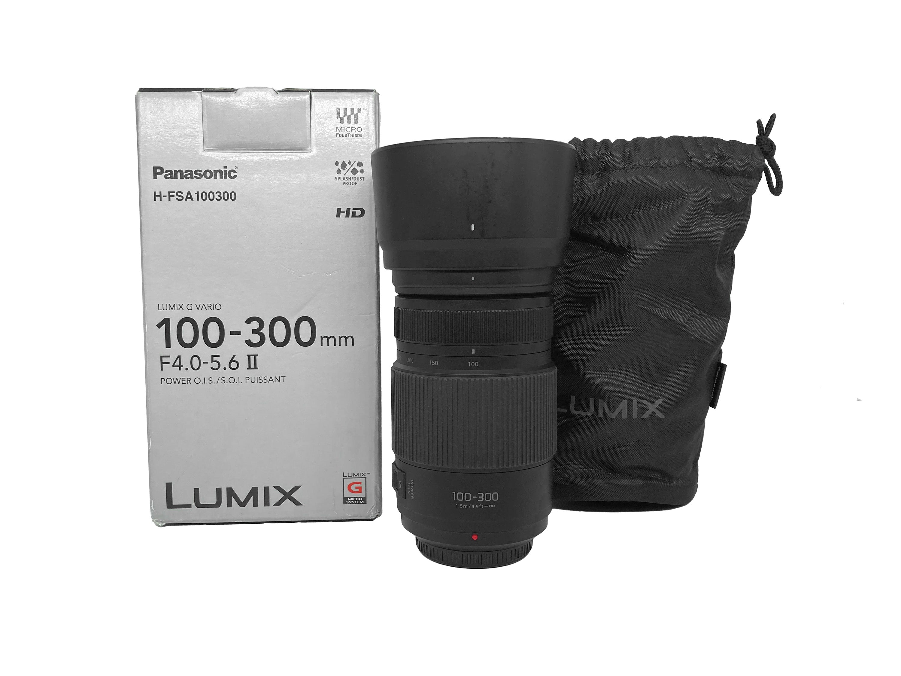 Panasonic Lumix 100-300mm f/4-5.6 II OIS  Come Nuovo