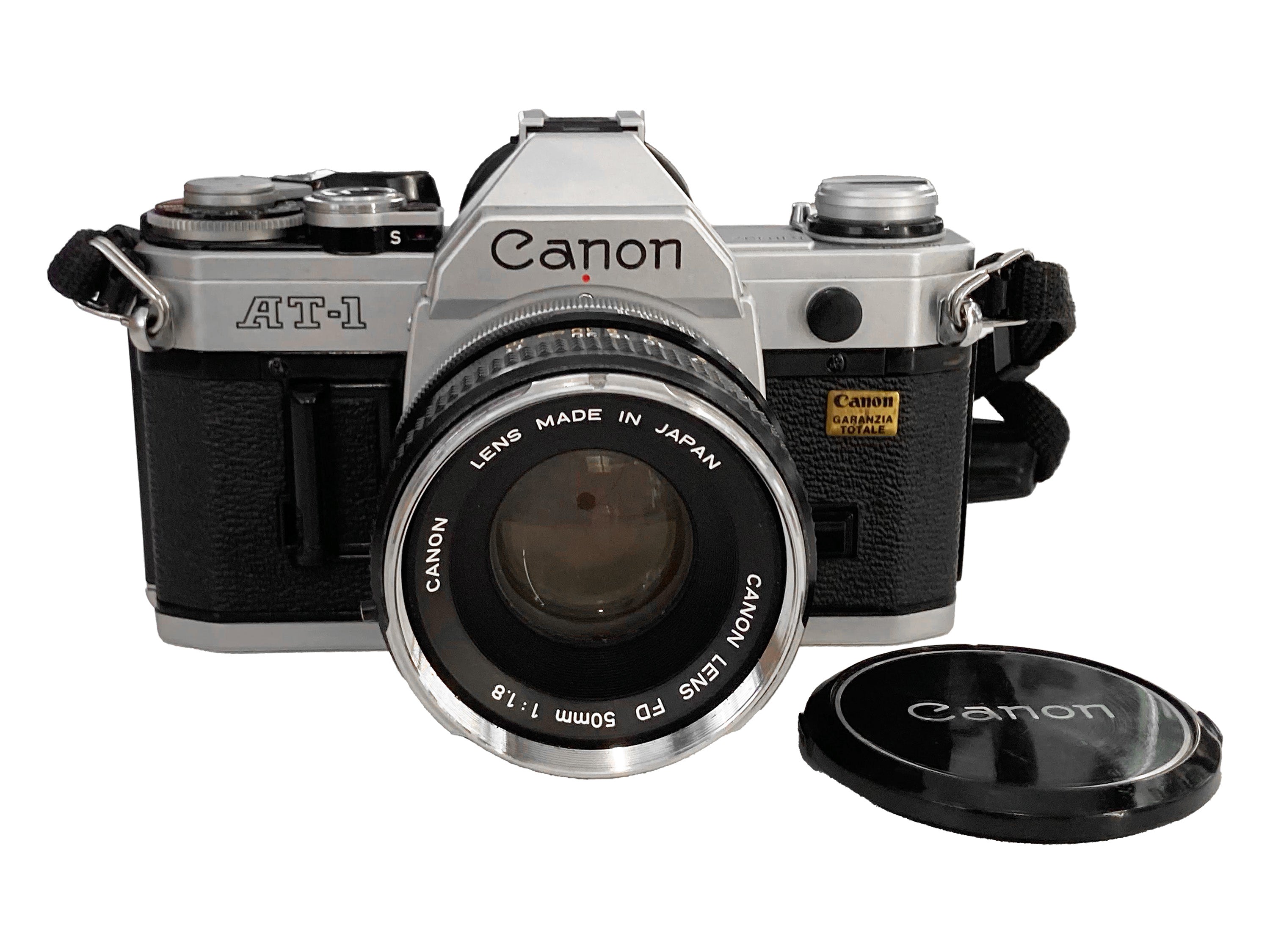 Canon AT-1 + 50 mm f/1.8  Usati