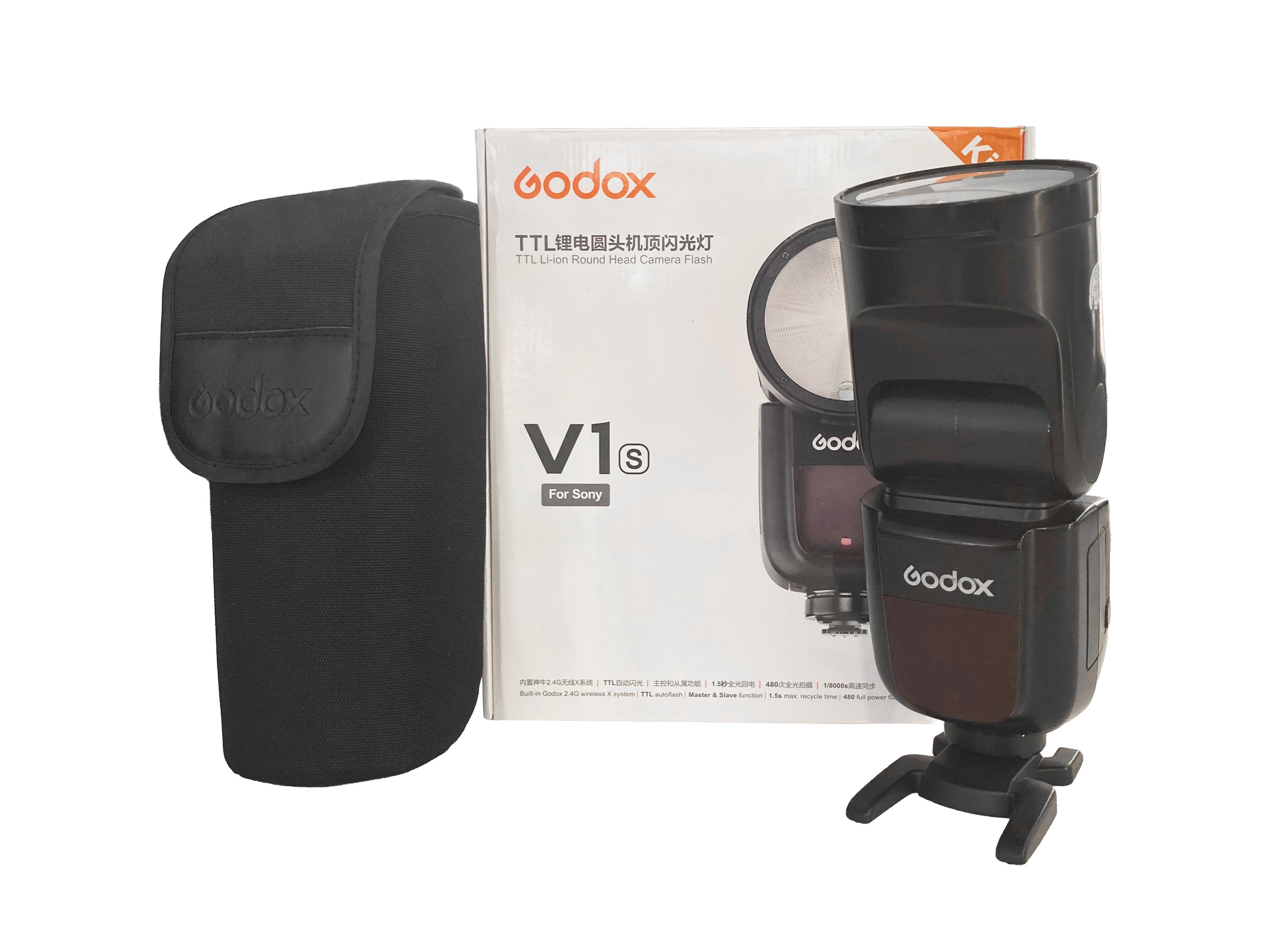 Flash Godox V1 per Sony  Ottime Condizioni