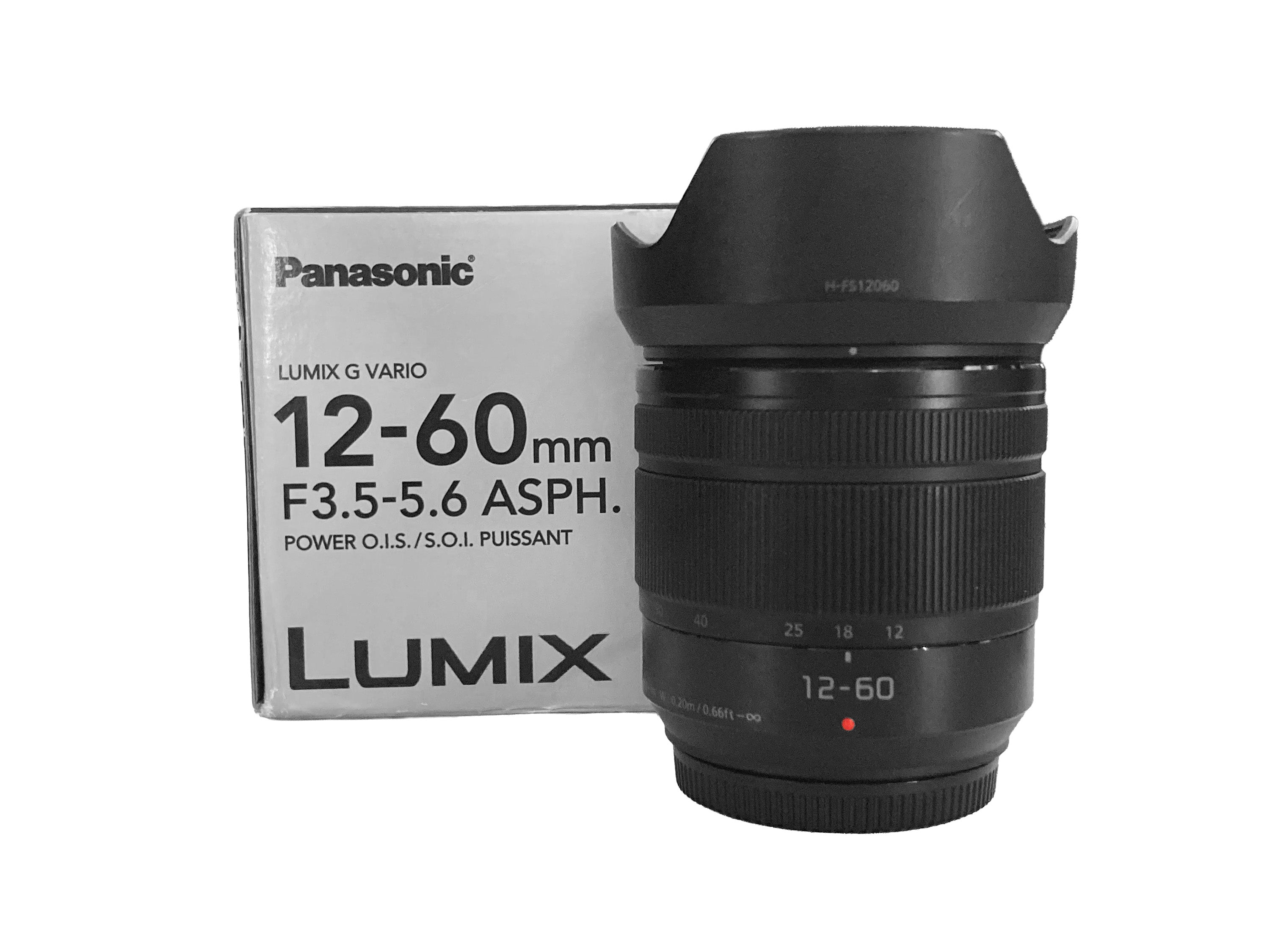 Panasonic Lumix G 12-60 mm f/3.5-5.6 OIS  Ottime Condizioni