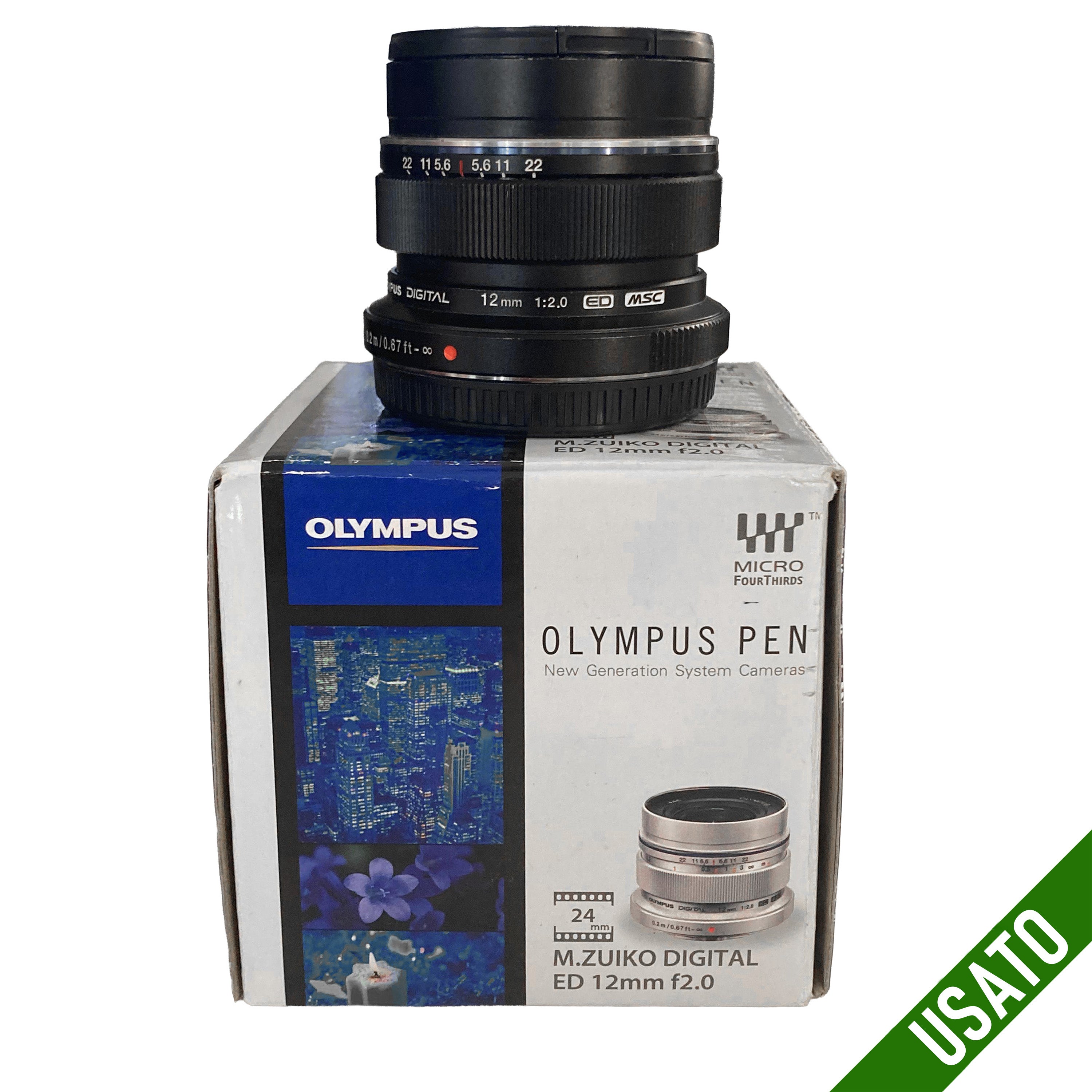 Olympus M.Zuiko Digital ED 12 mm f/2  nuovo polyphoto 2 anni