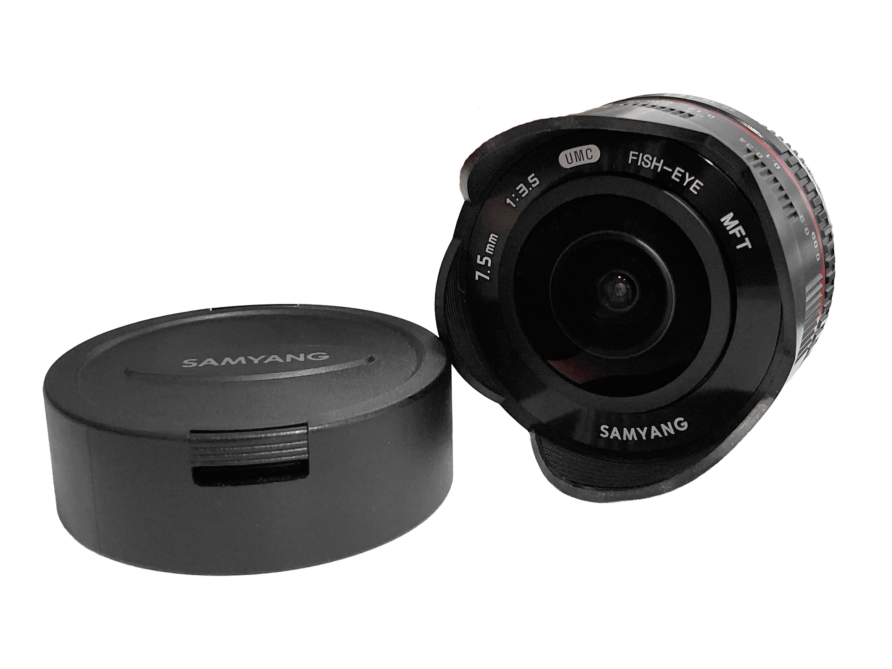Samyang 7.5 mm f/3.5 Fisheye Per Micro 4/3  Usato