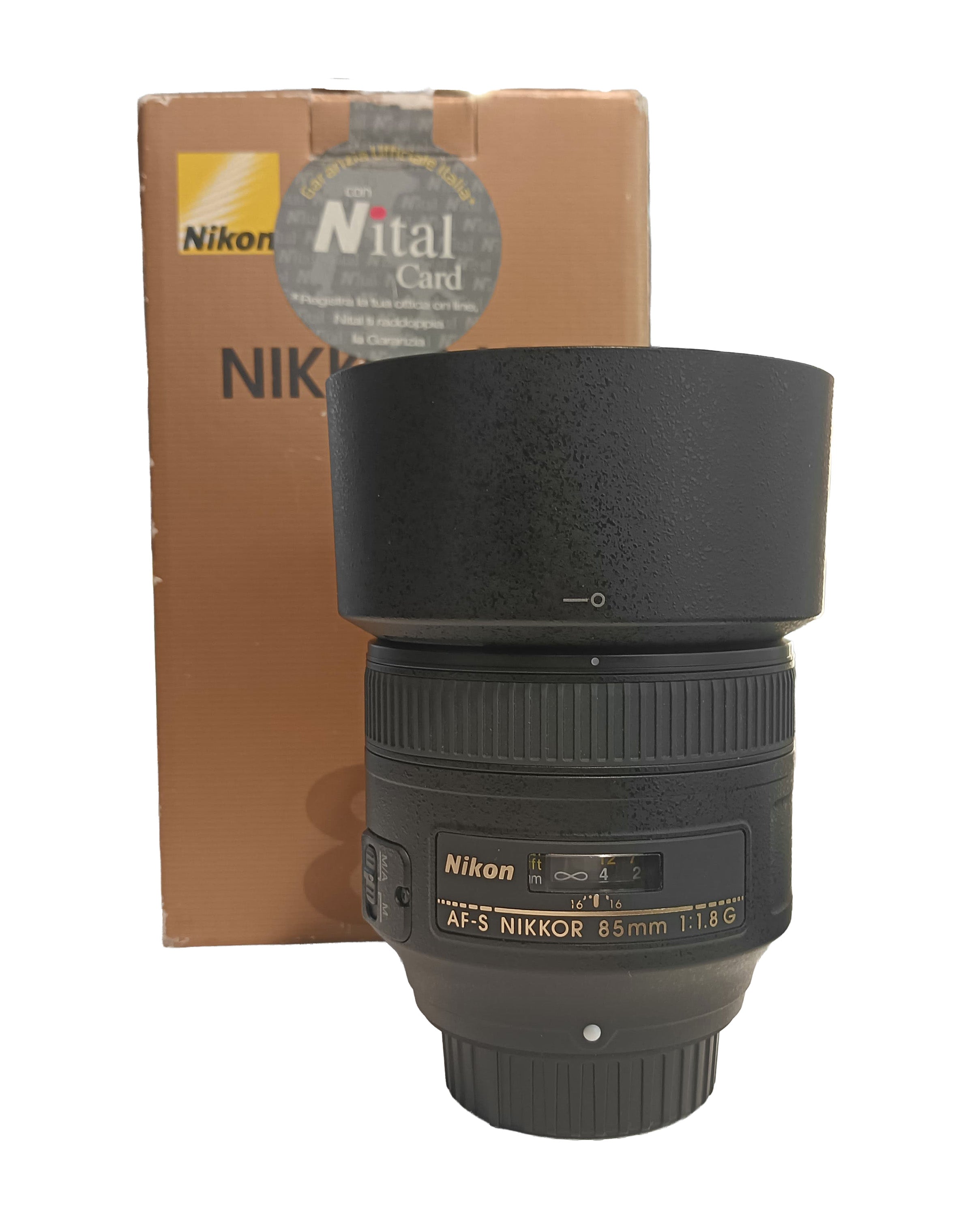 Nikon AF-S 85 mm f/1.8 G  Pari al Nuovo