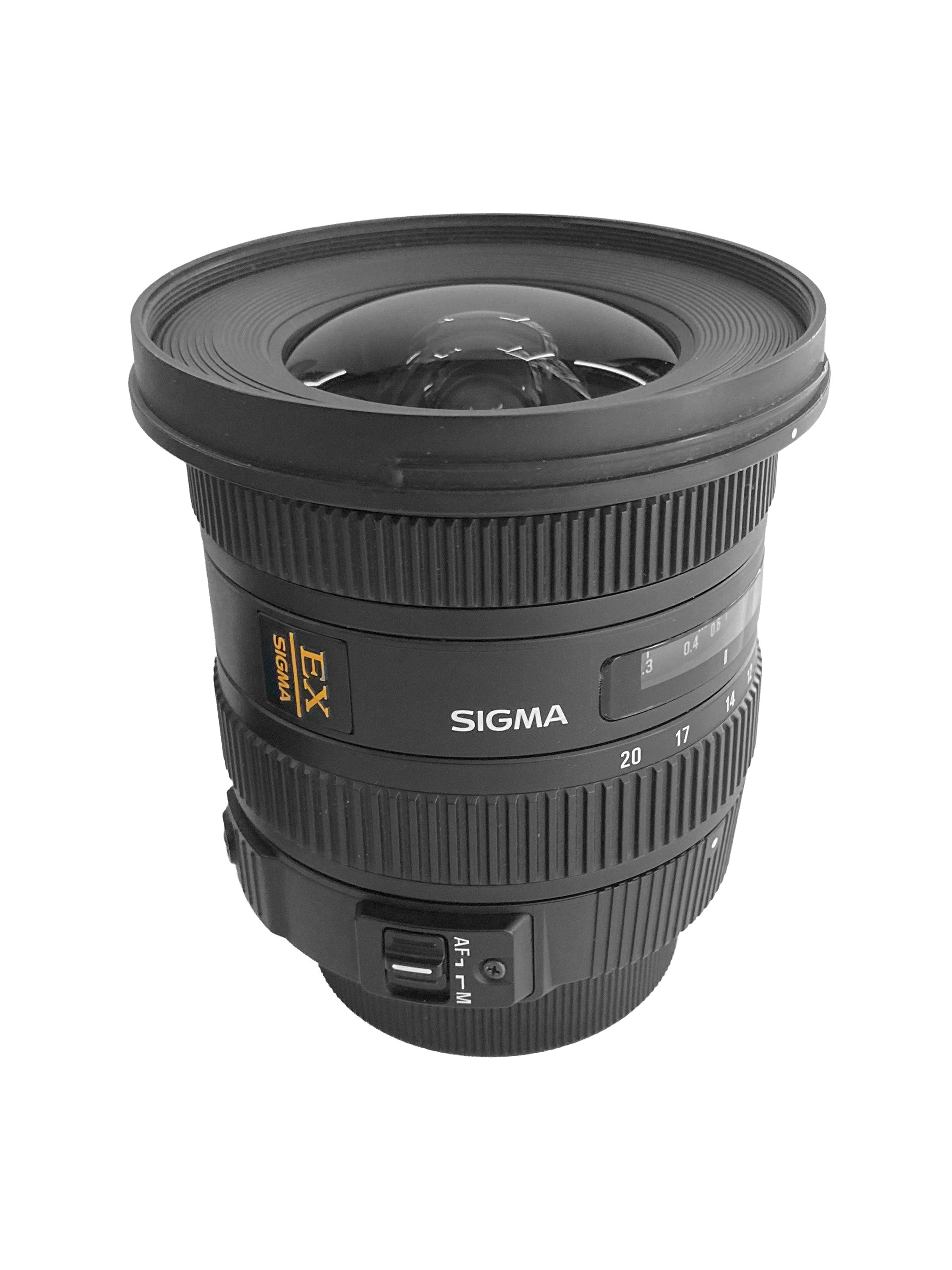 Sigma 10-20 mm f/3.5 EX per Nikon  Occasione