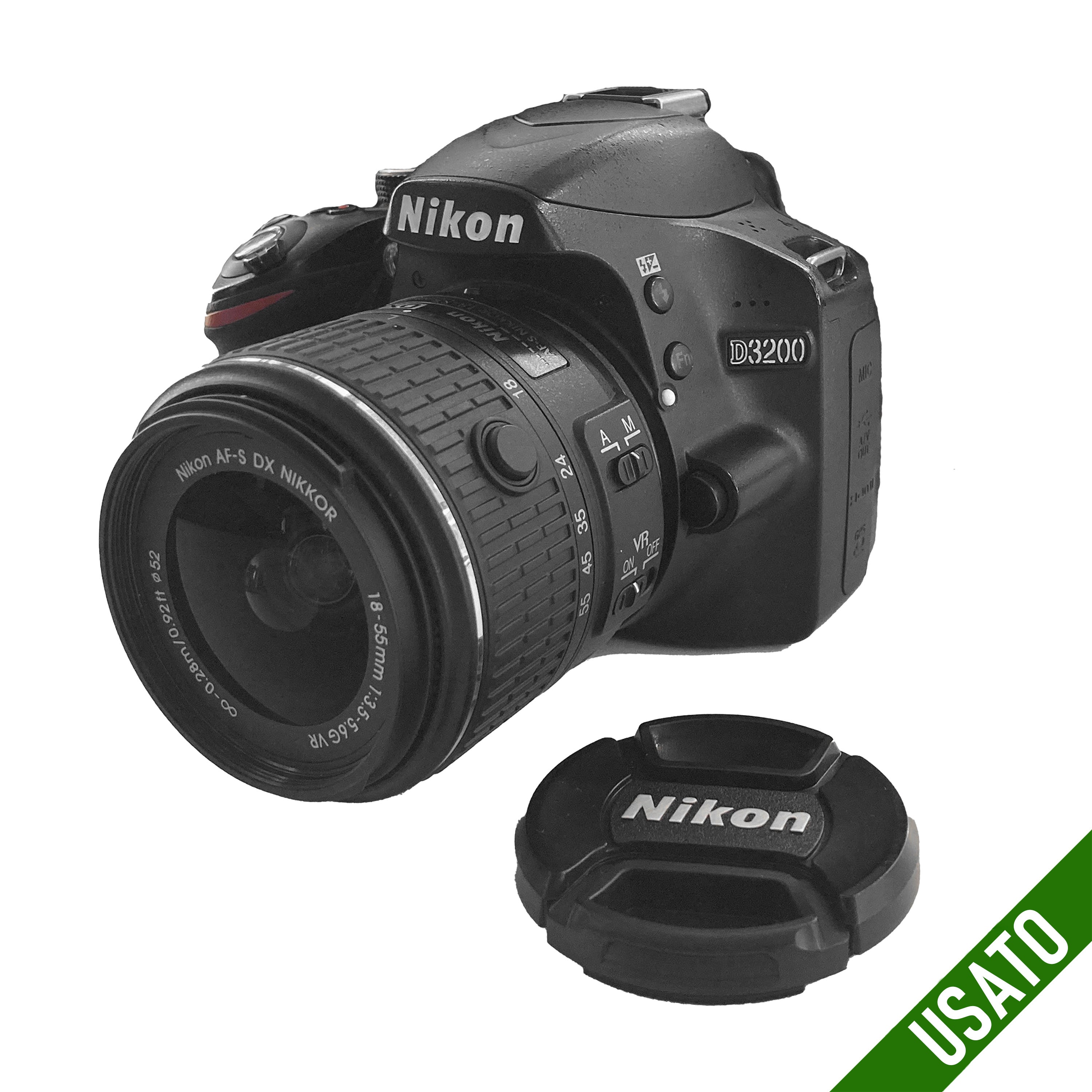 Nikon D3200 + Nikon AF-S DX 18-55mm f/3.5-5.6 G VR  Occasione