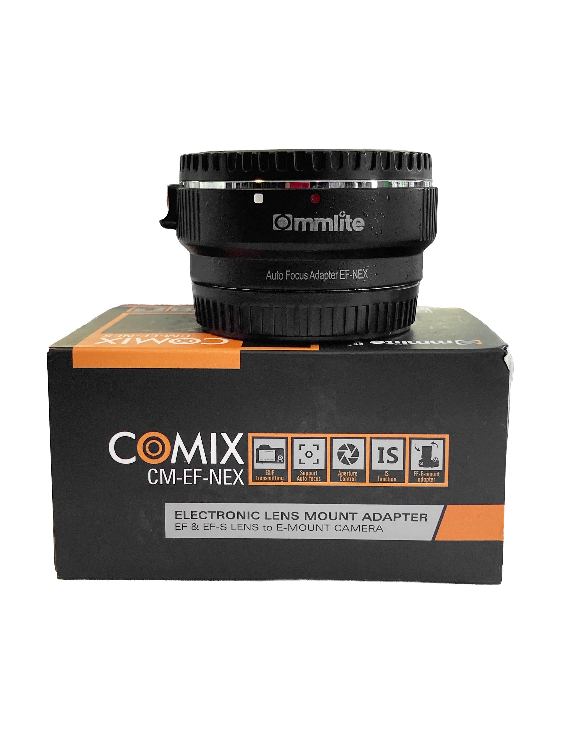 Adattatore Commlite CM  EF-NEX (Canon EF a Sony E)  usato