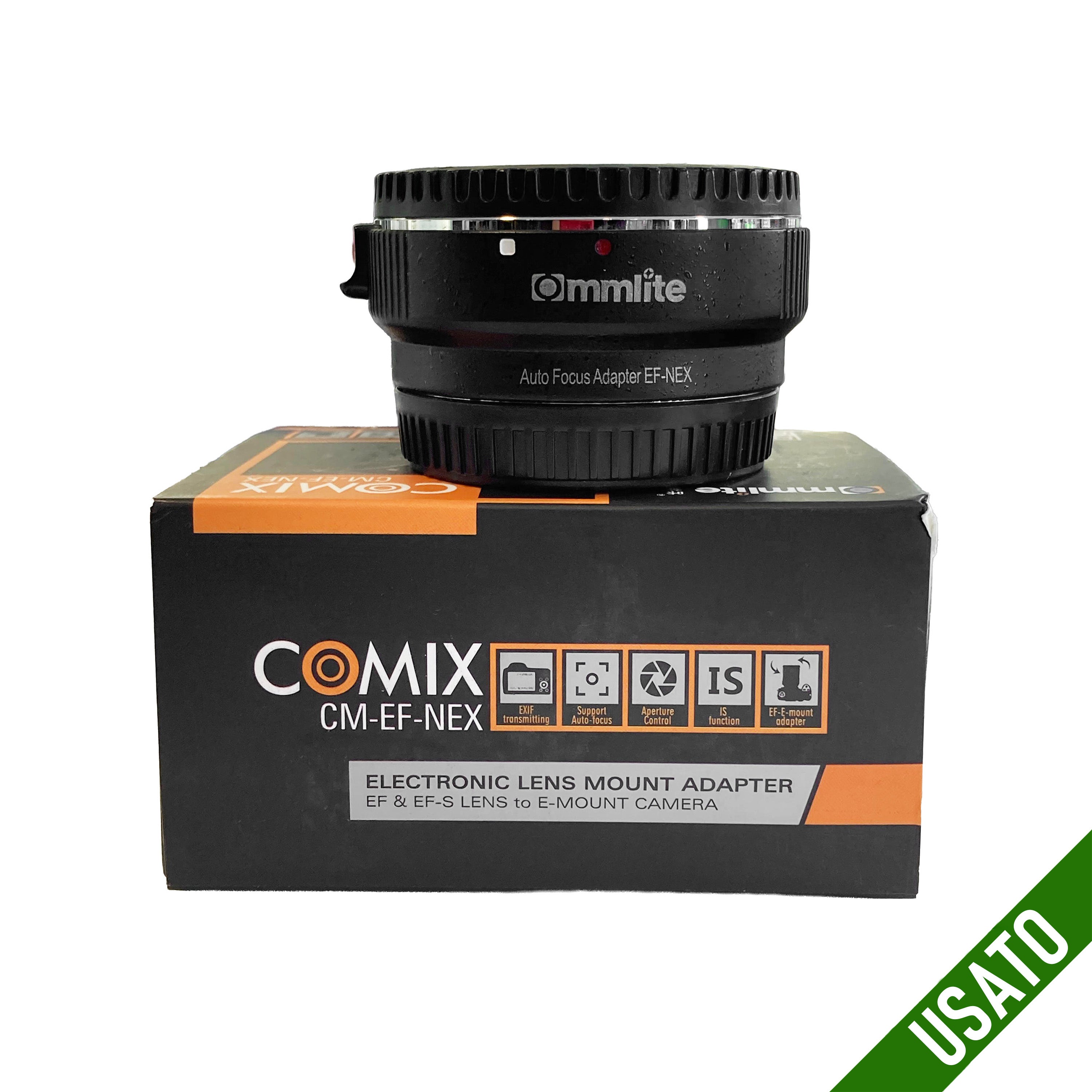 Adattatore Commlite CM  EF-NEX (Canon EF a Sony E)  usato