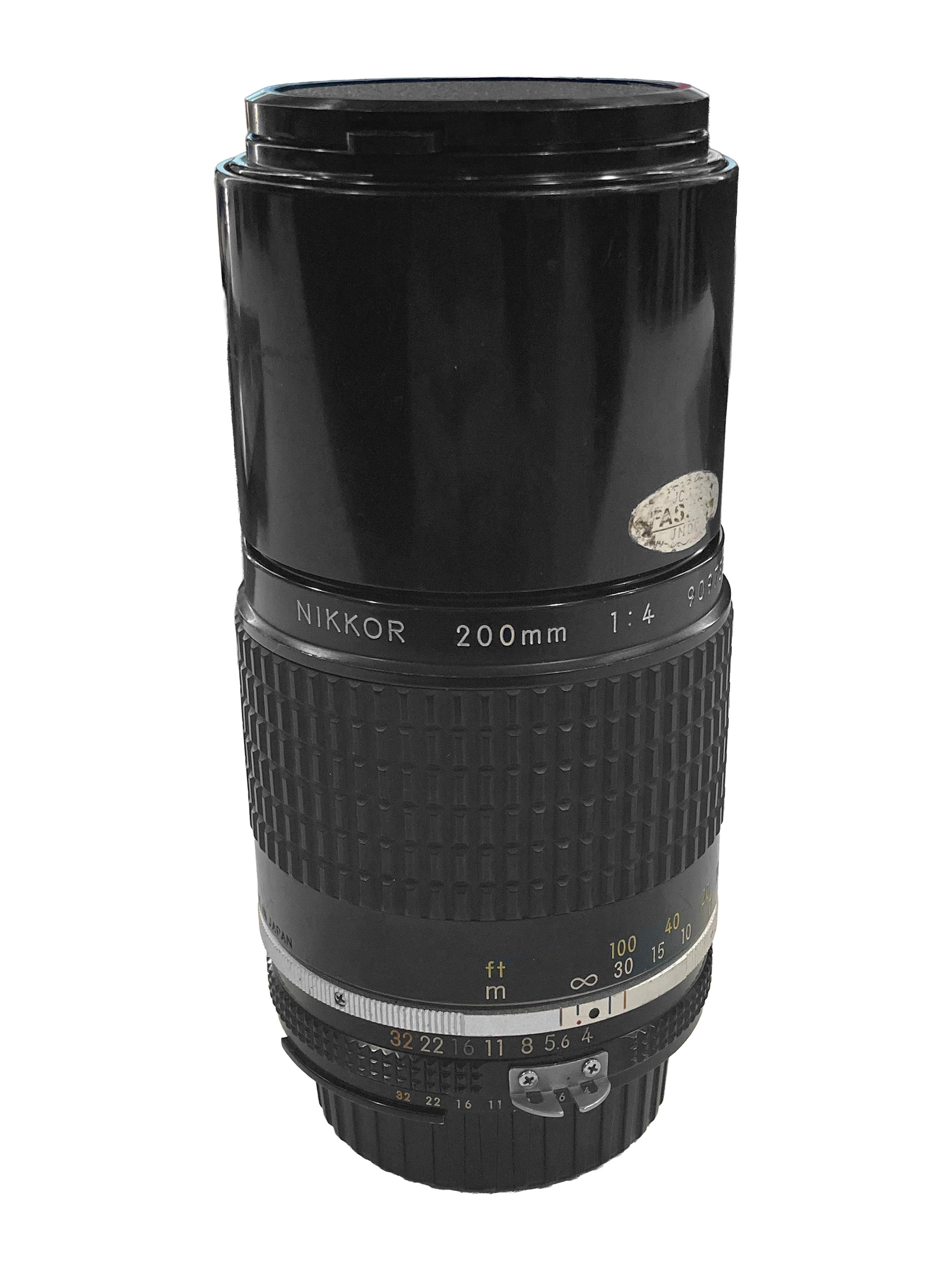 Nikon Ai-S Nikkor 200 mm f/4 Usato