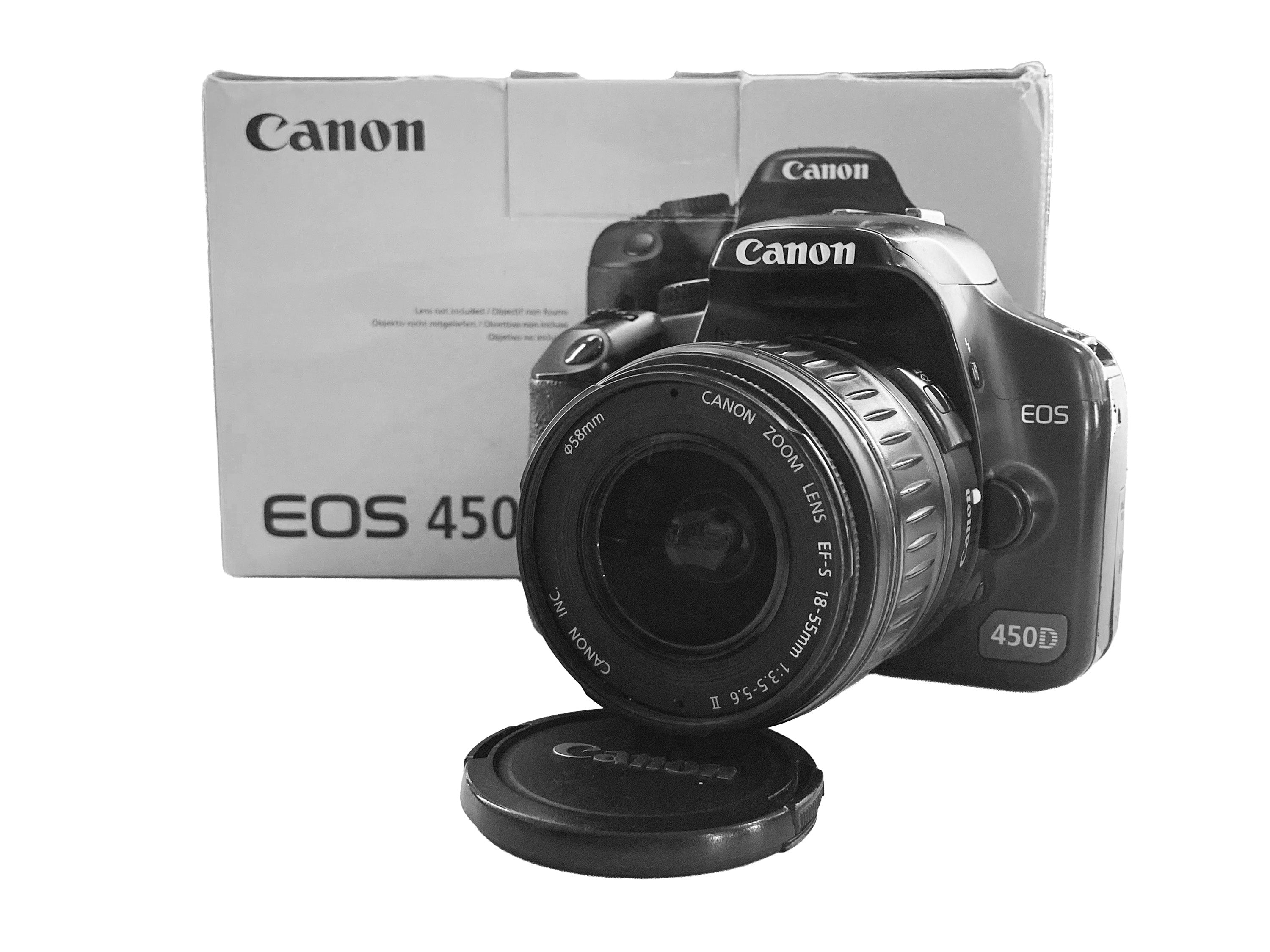 Canon EOS 450D + 18-55 mm F/3.5-5.6 II  Usati