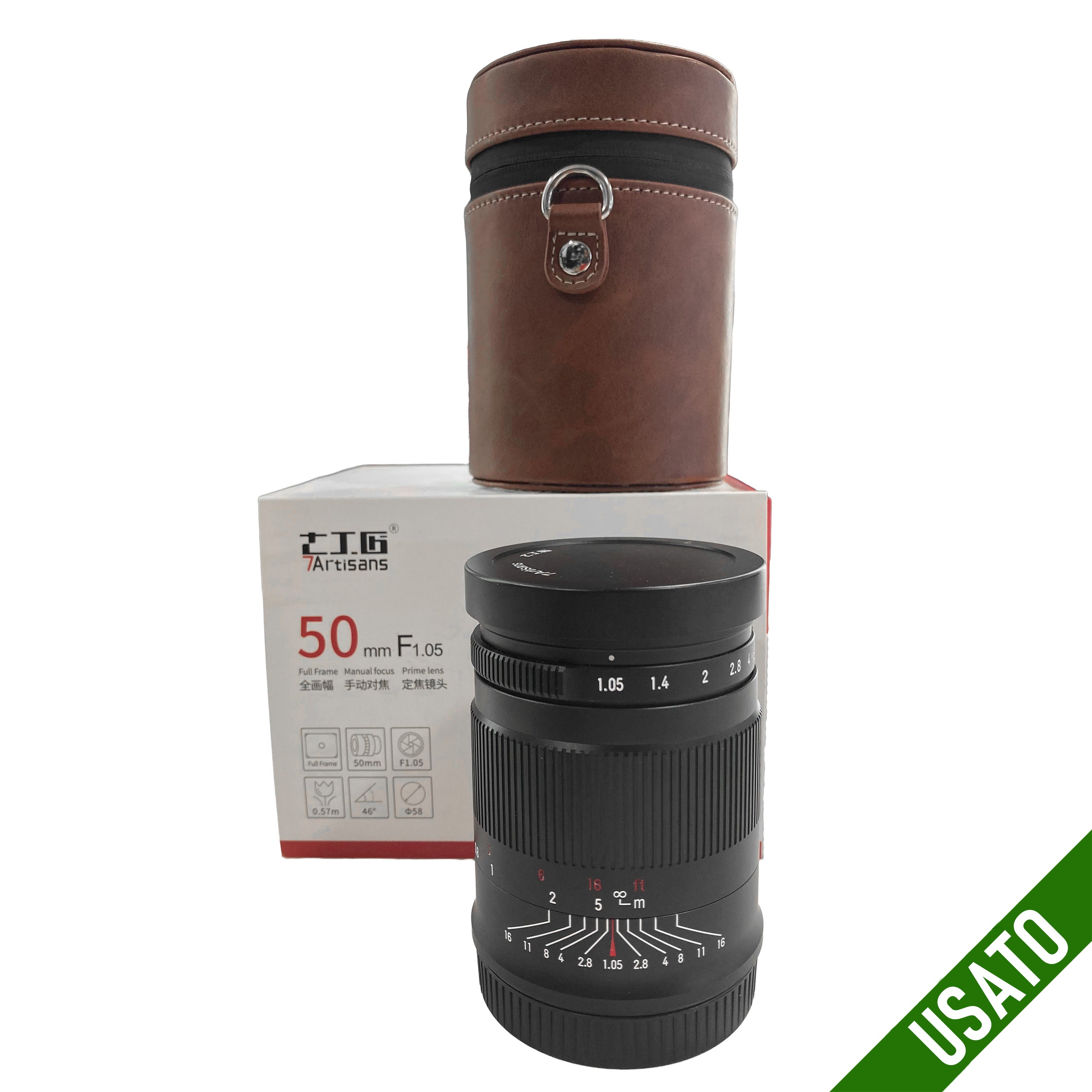 7 Artisans 50 mm f/1.05 Attacco Z  in Perfette Condizioni