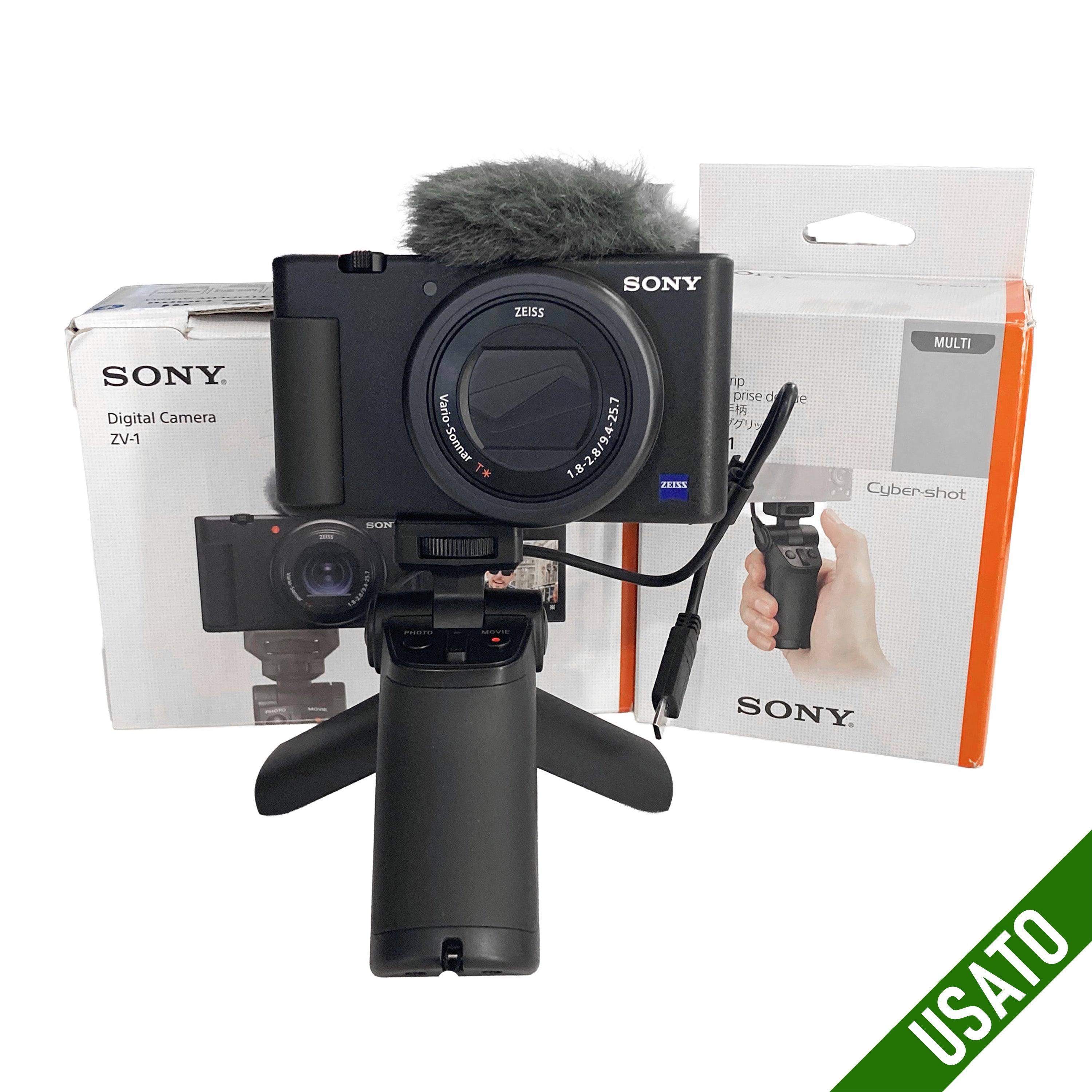 Sony ZV-1 + Impugnatura Sony VCT-SGR1  Come Nuovi