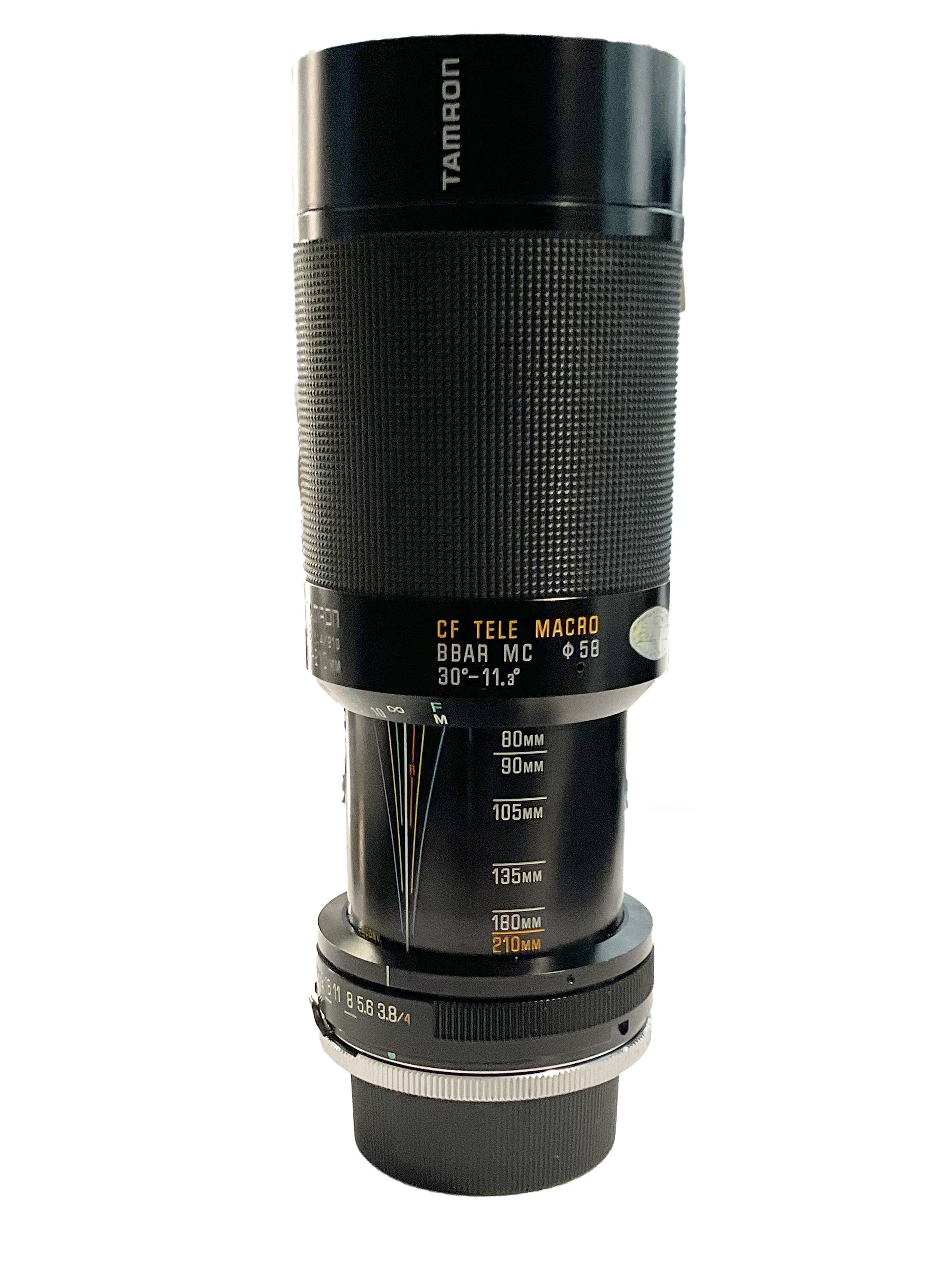 Tamron 80-210 mm f/3.8-4 Macro + Adaptall-2 (Contax/Yashica)  Usato