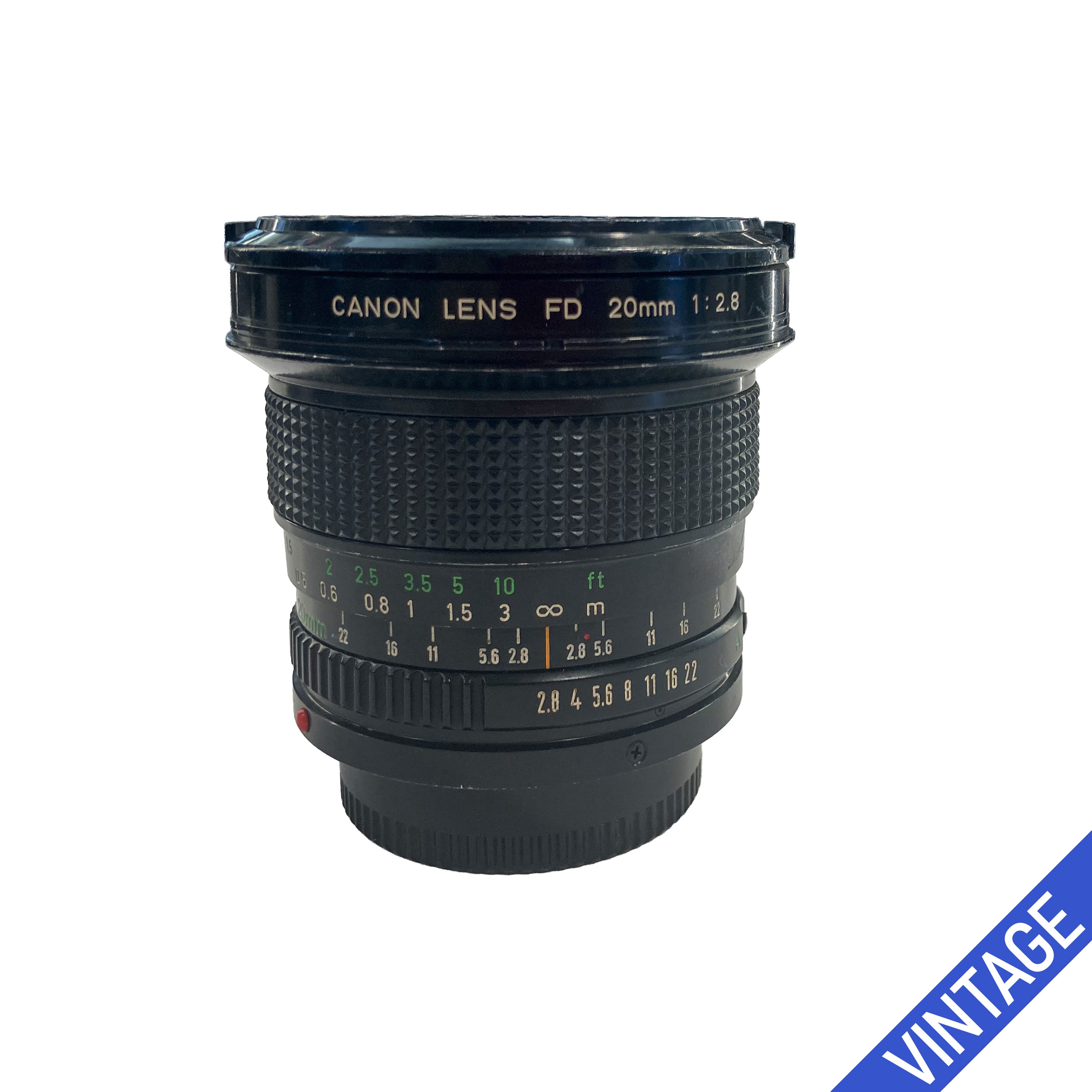 Canon new FD 20 mm f/2.8  Usato